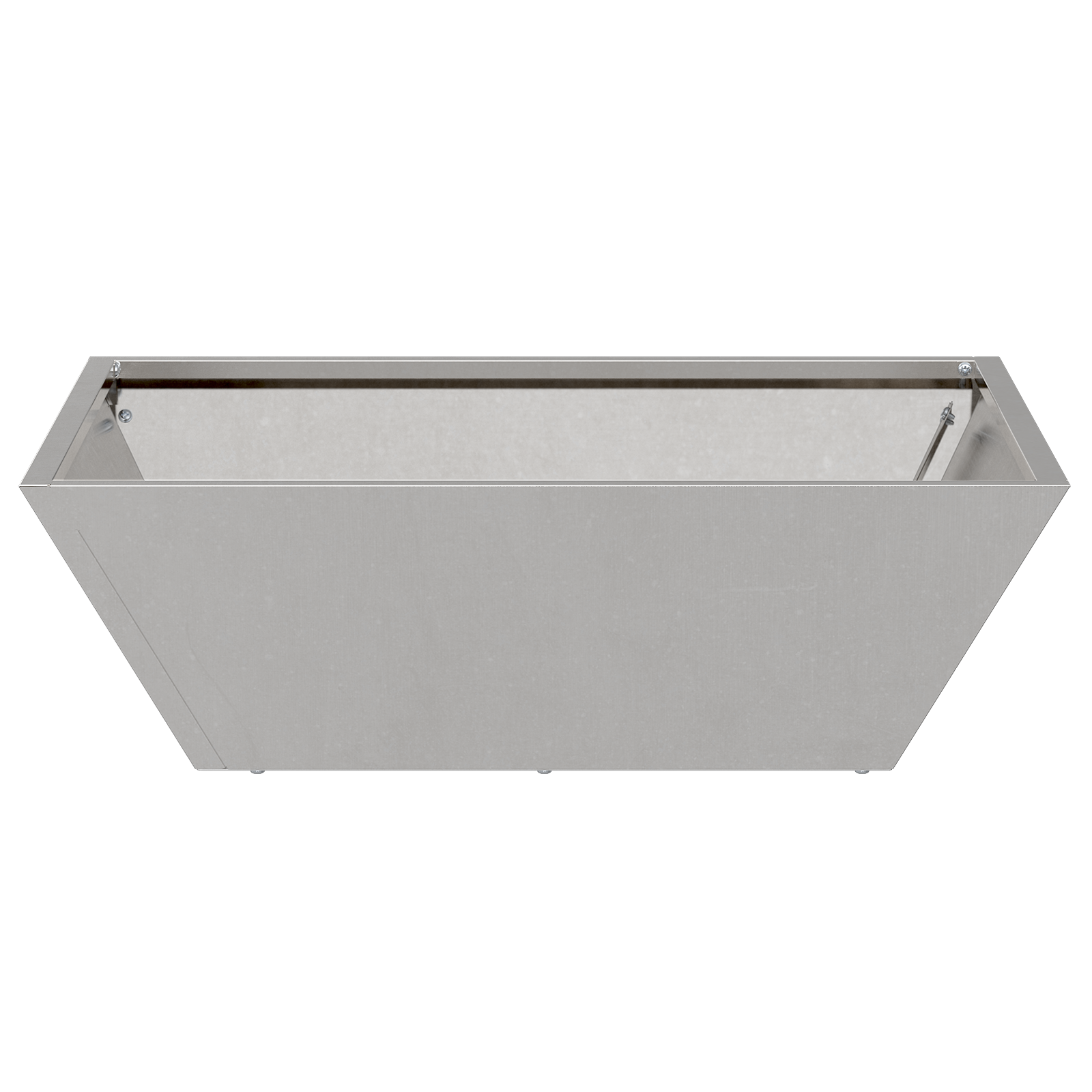 Set de ghivece metalice Oțel inoxidabil Mare Inserții decorative GartenMobel Dekor