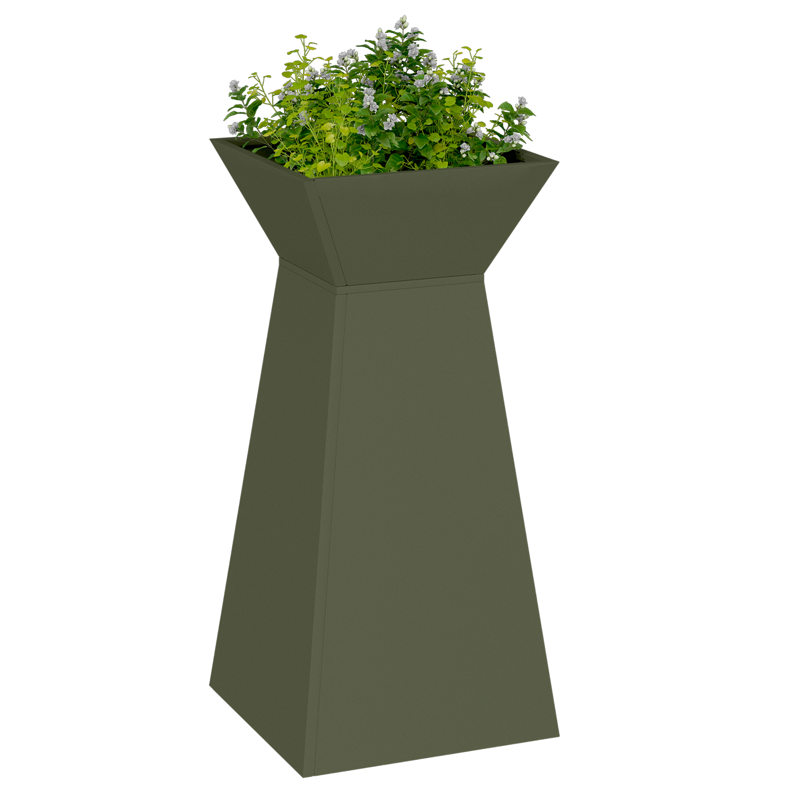 Set de suporturi pentru plante Oliv Metal 35 x 35 x 73 cm GartenMobel Dekor