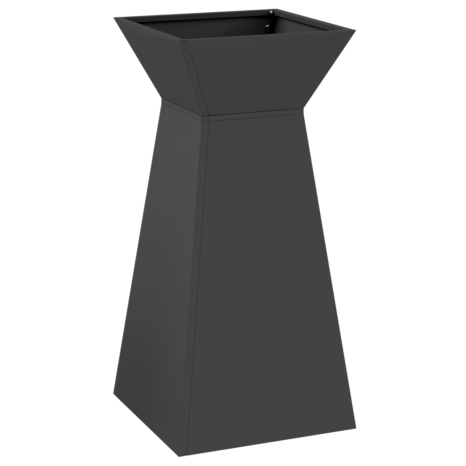 Suport pentru Plante Negru Plastic 35 x 35 x 73 cm GartenMobel Dekor