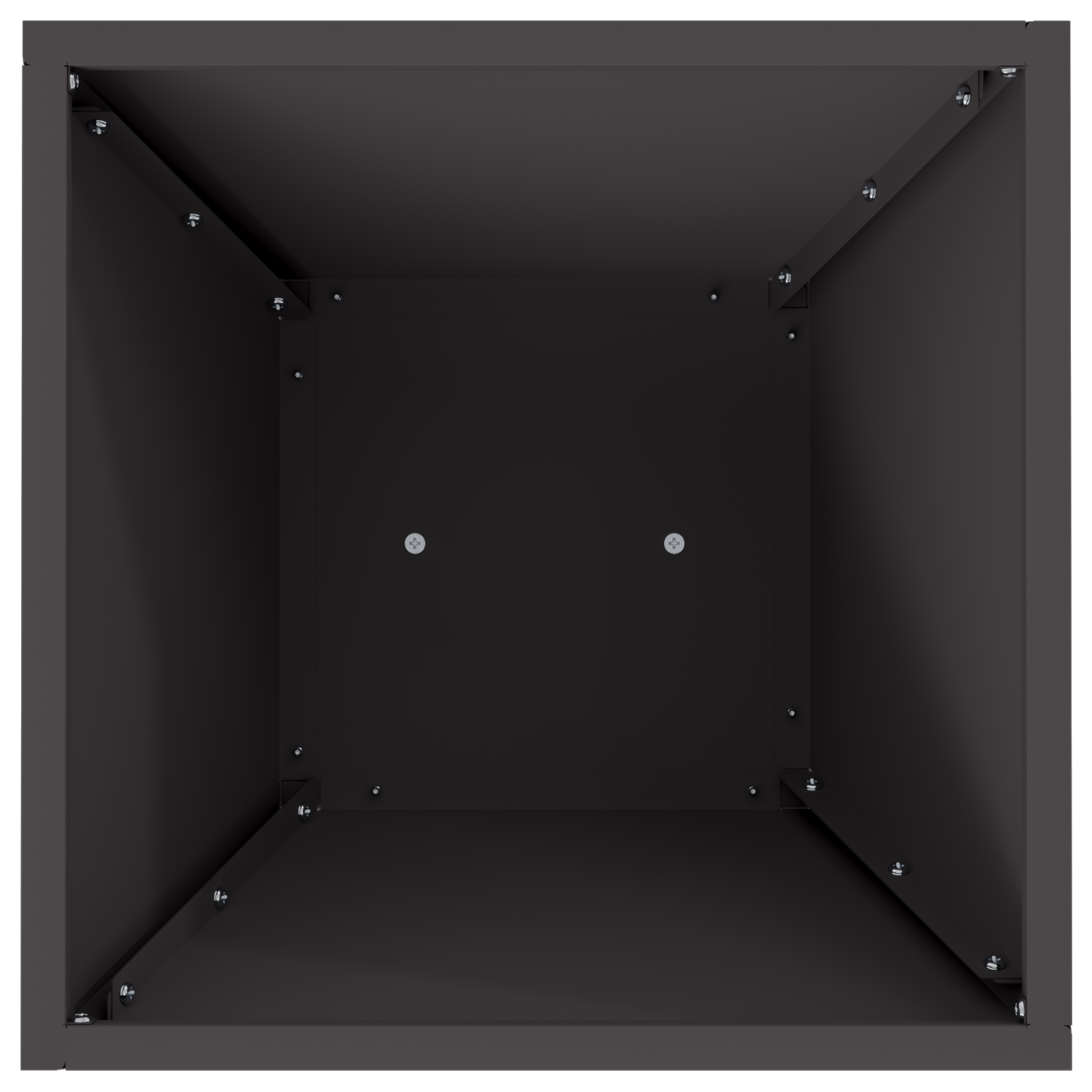 Suport pentru Plante Negru Plastic 35 x 35 x 73 cm GartenMobel Dekor