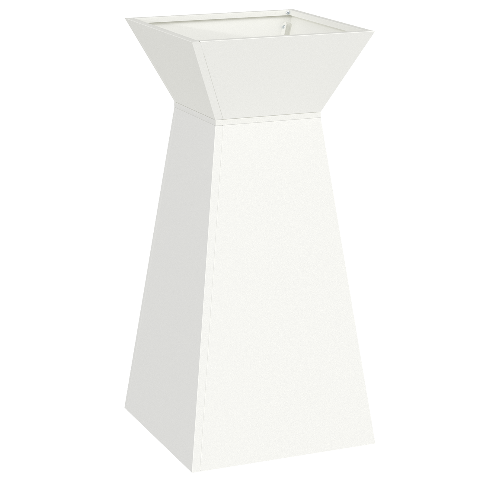 Suport pentru plante Alb Plastic Mediu Inserții decorative GartenMobel Dekor