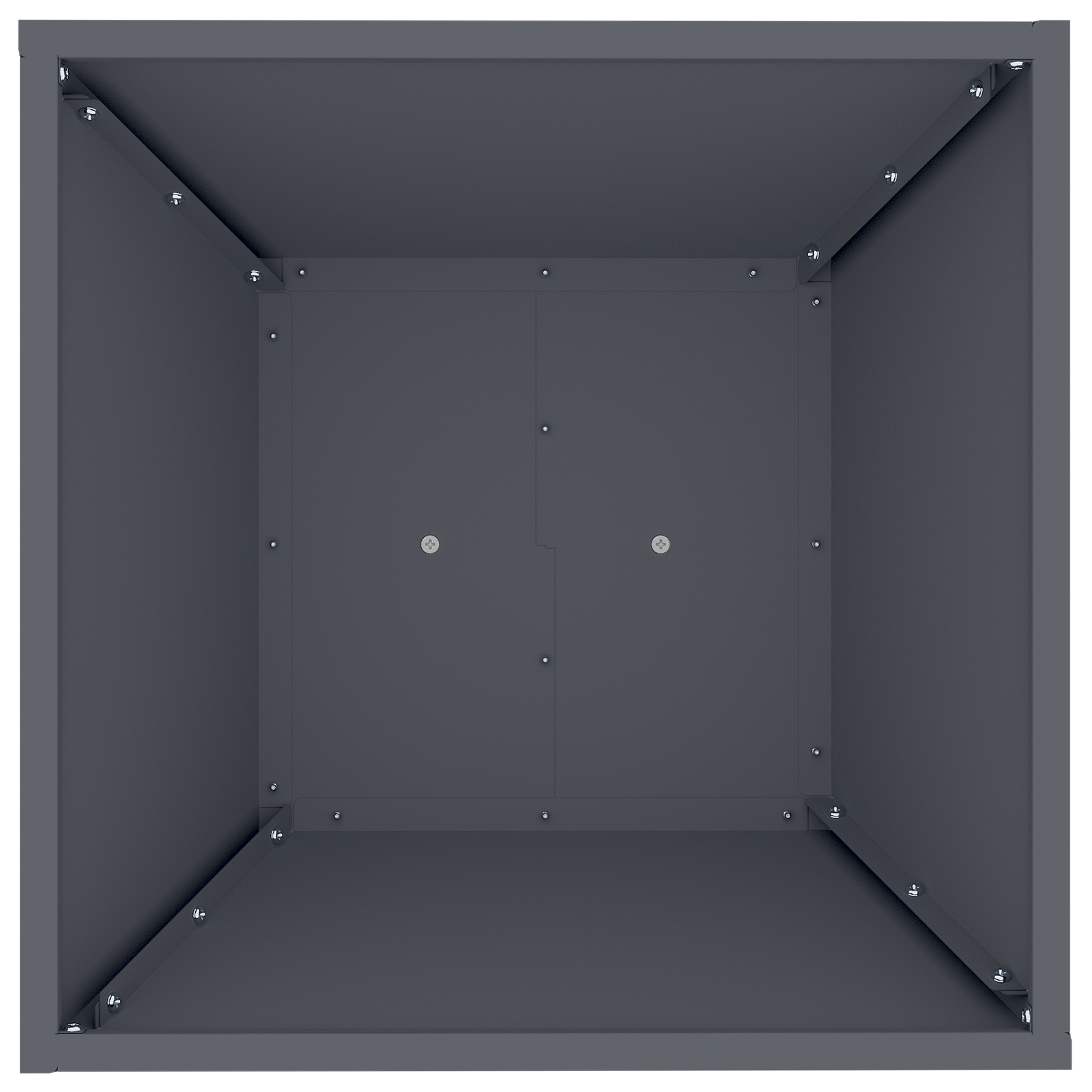 Suport pentru plante Antracit Plastic 40 x 40 x 101 cm GartenMobel Dekor