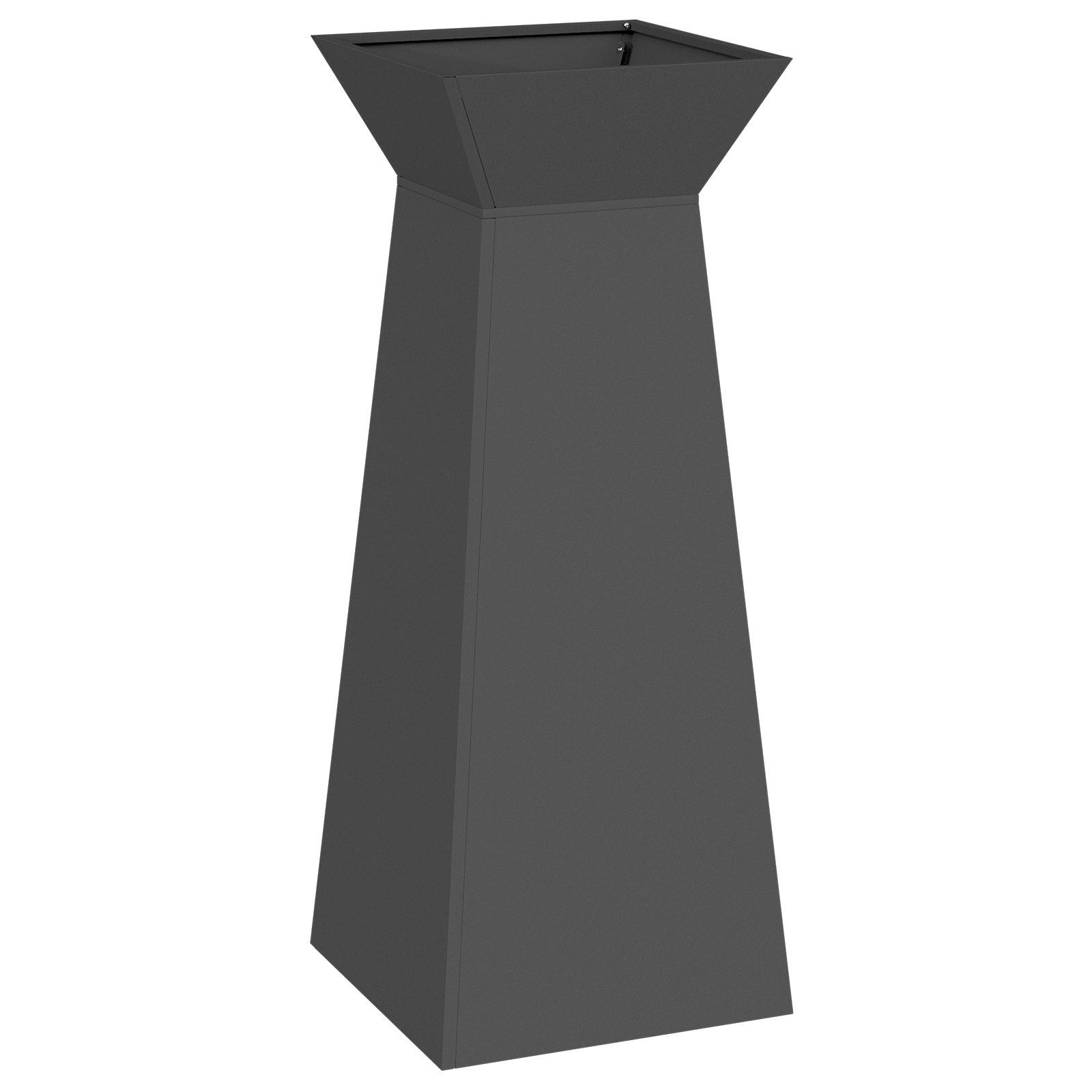 Suport pentru plante Negru Metal 40 x 40 x 101 cm GartenMobel Dekor