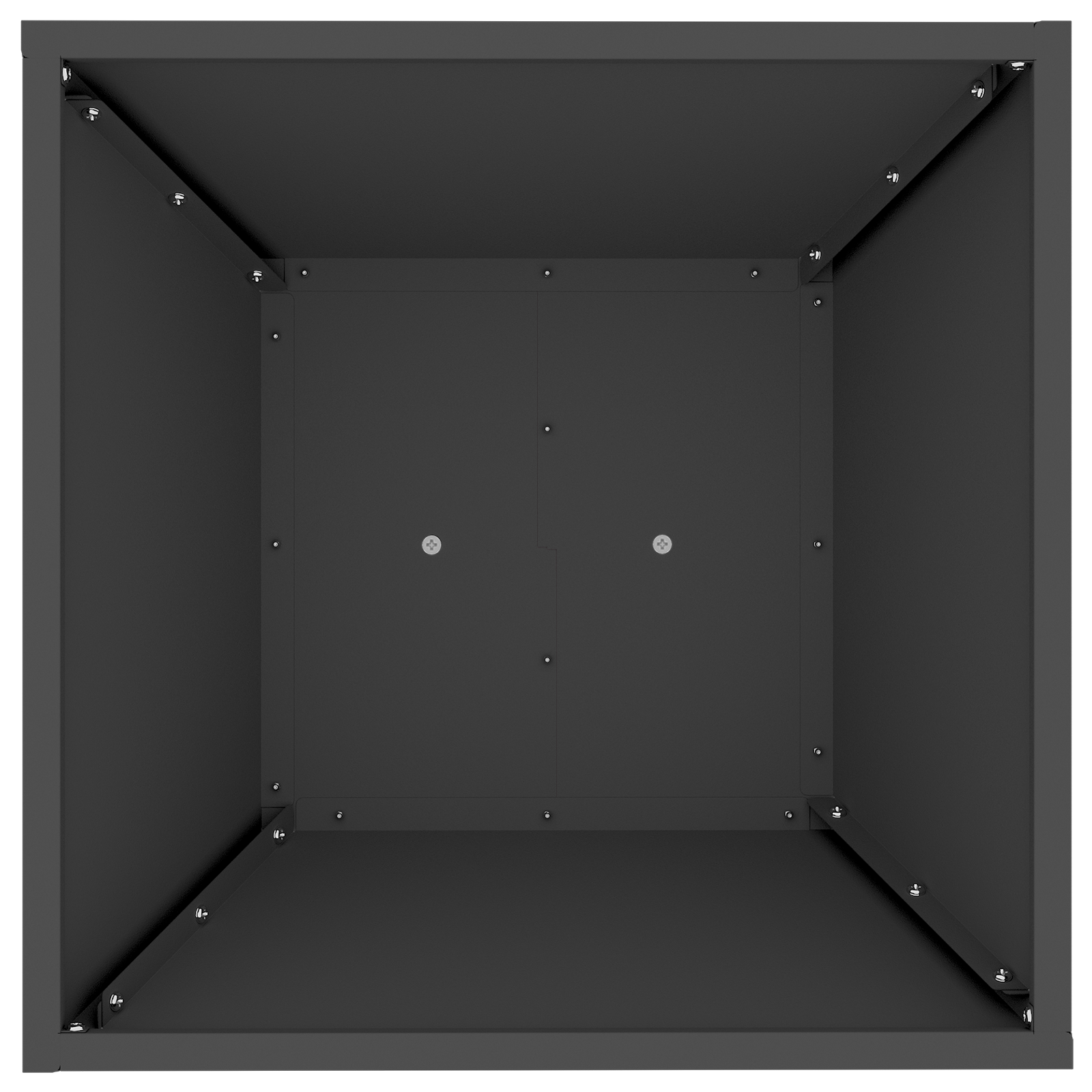 Suport pentru plante Negru Metal 40 x 40 x 101 cm GartenMobel Dekor