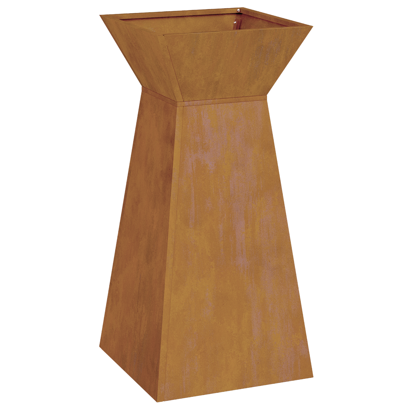Suport pentru plante Oțel erodat 35 x 35 x 73 cm Ghiveci metalic GartenMobel Dekor