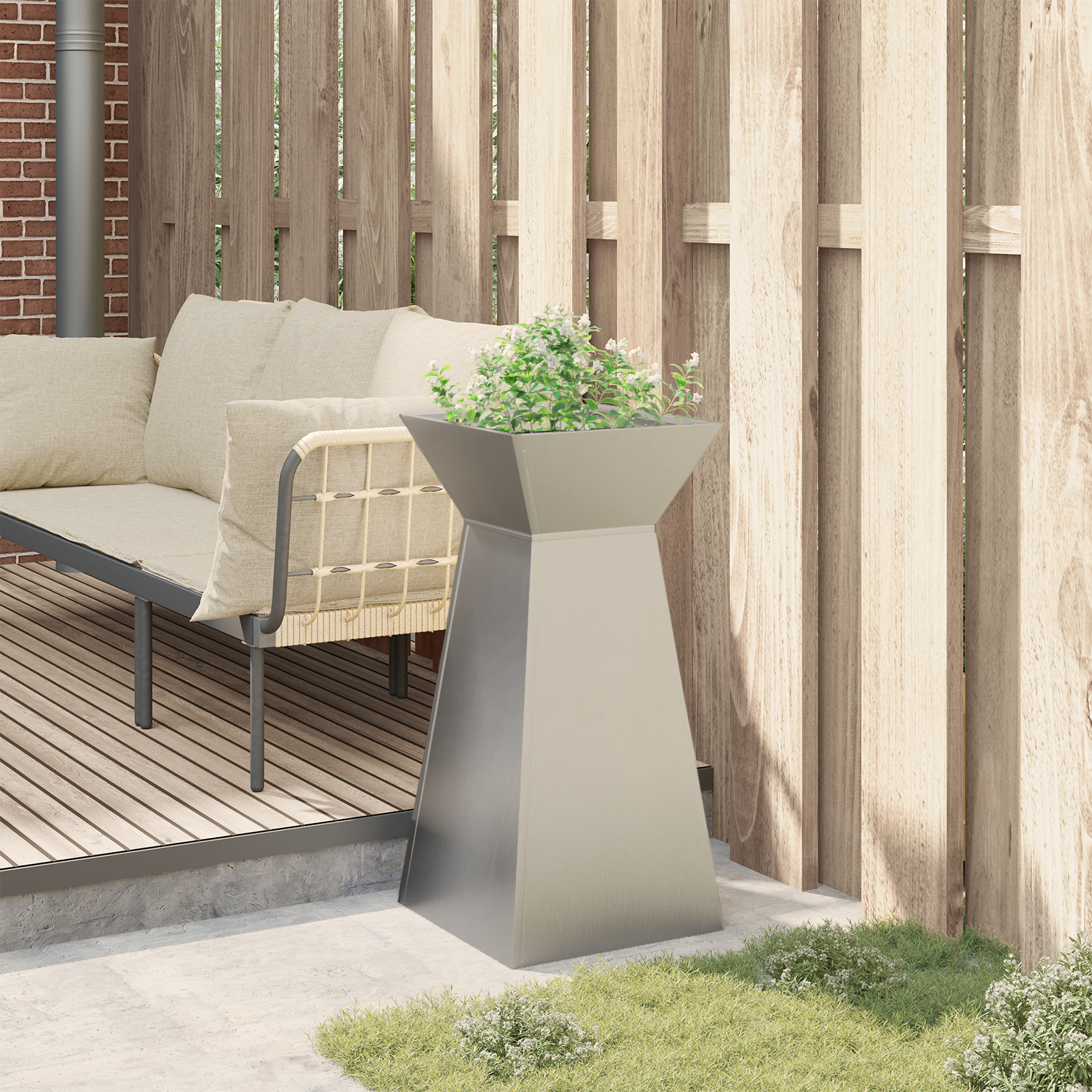 Suport pentru plante Oțel inoxidabil Mare Durabil GartenMobel Dekor