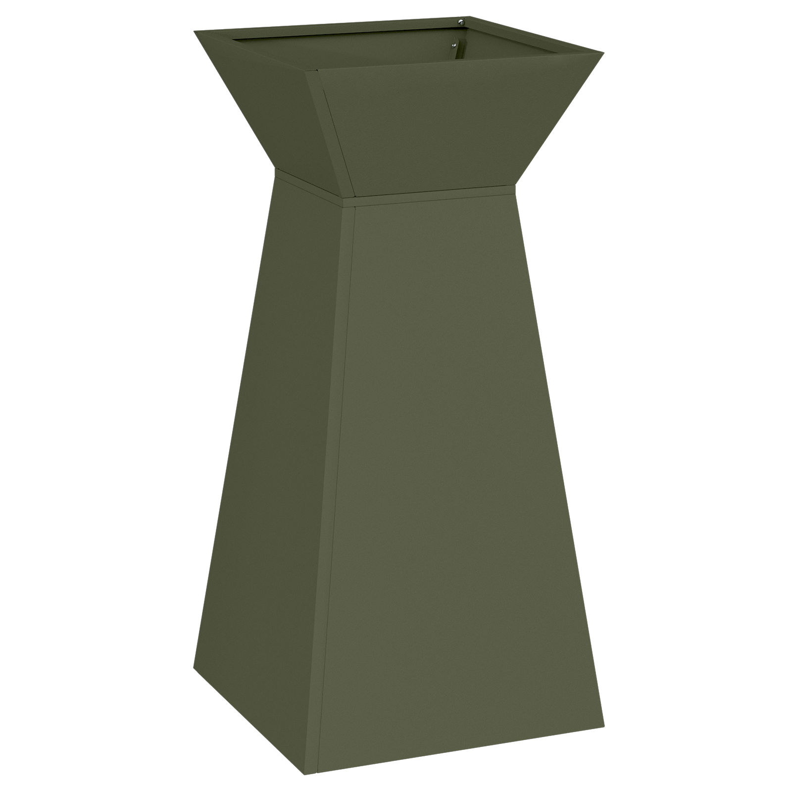 Suport pentru plante Verde măsliniu Metal 35 x 35 x 73 cm Ghivece GartenMobel Dekor