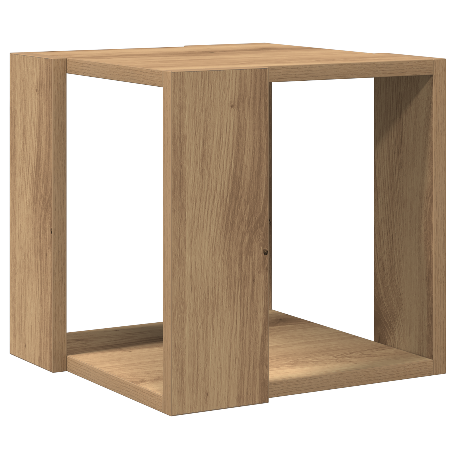 Masă de cafea Stejar artizanal Lemn de stejar solid 32 x 32 x 30 cm GartenMobel Dekor