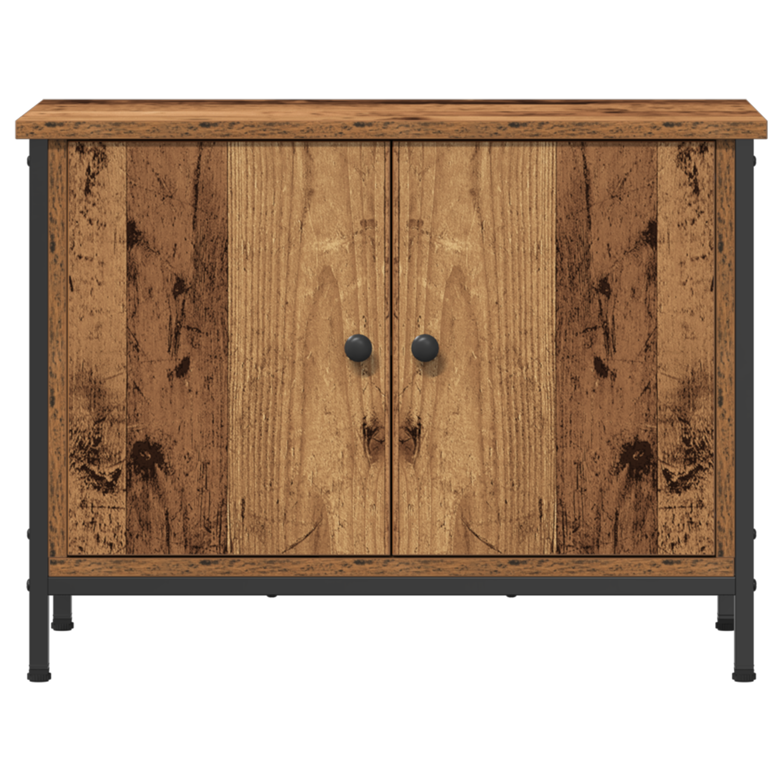 Stand TV din lemn vechi Lemn vechi Lemn 60 x 35 x 45 cm Durabil GartenMobel Dekor