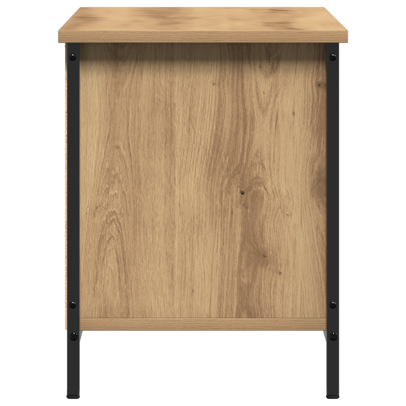Suport TV Stejar artizanal Lemn stratificat, metal 102 x 35 x 45 cm GartenMobel Dekor