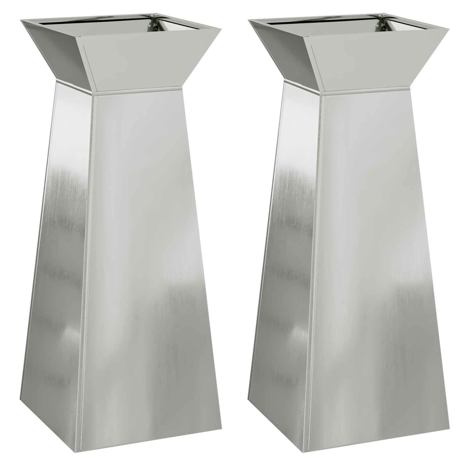 Suport pentru plante Oțel galvanizat 40 x 40 x 101 cm Durabil GartenMobel Dekor