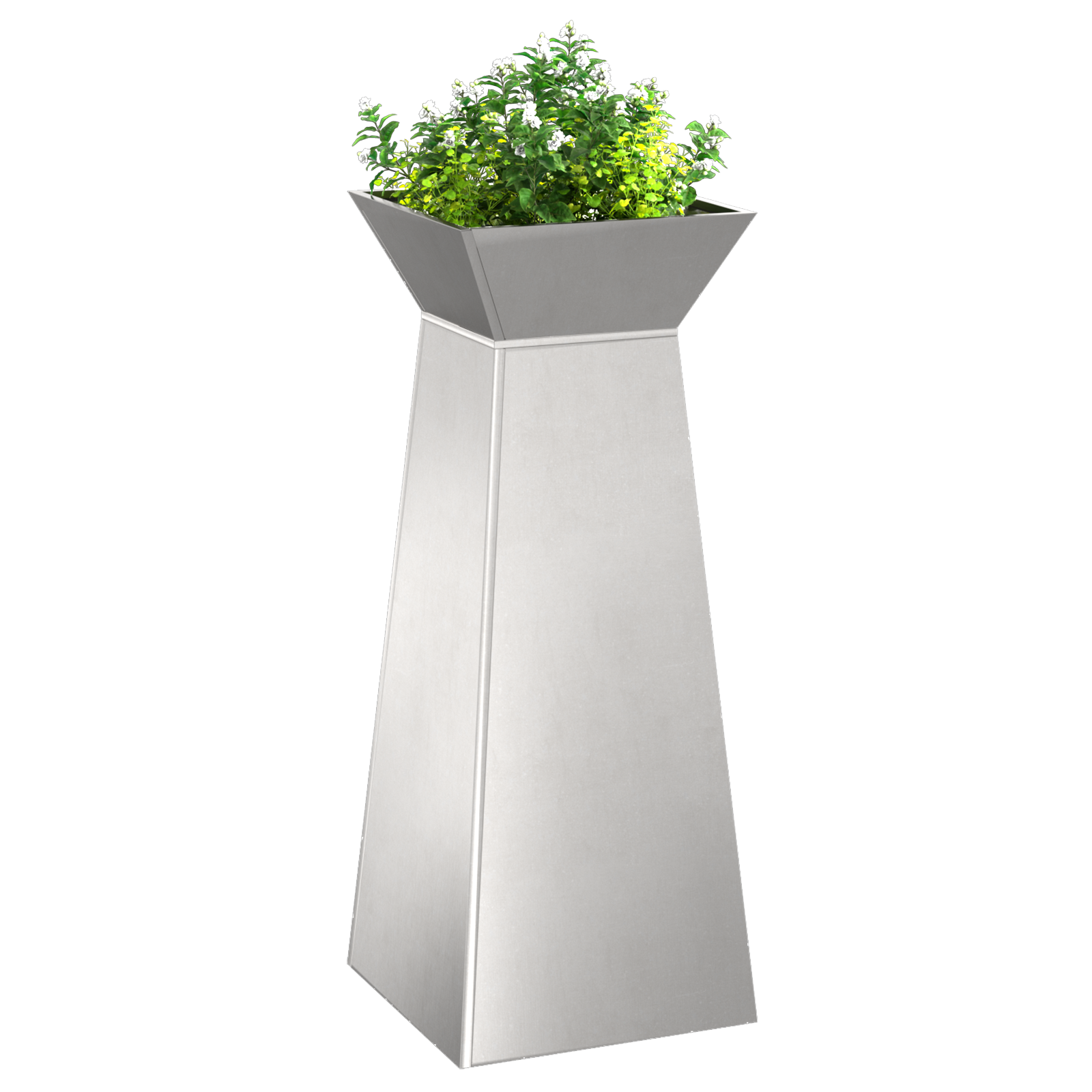 Suport pentru plante Oțel inoxidabil 40 x 40 x 101 cm Durabil GartenMobel Dekor