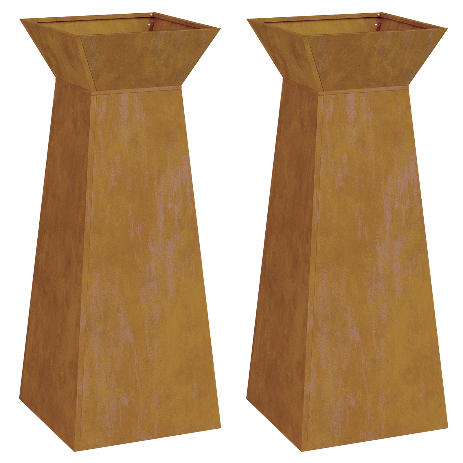 Suport pentru plante Oțel rezistent la intemperii 40 x 40 x 101 cm GartenMobel Dekor