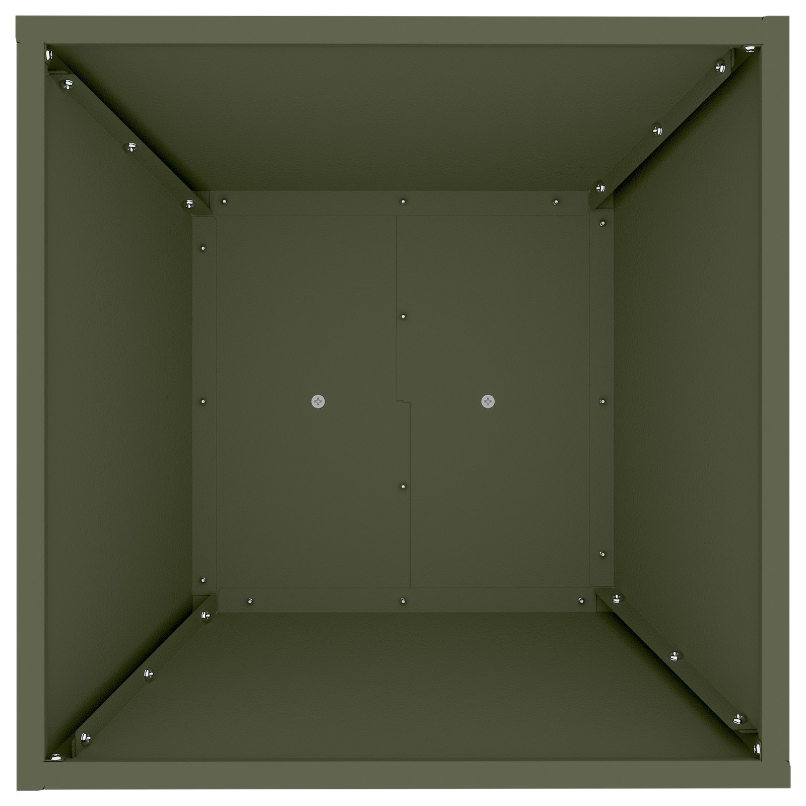 Suport pentru plante Verde oliv Metal 40 x 40 x 101 cm GartenMobel Dekor
