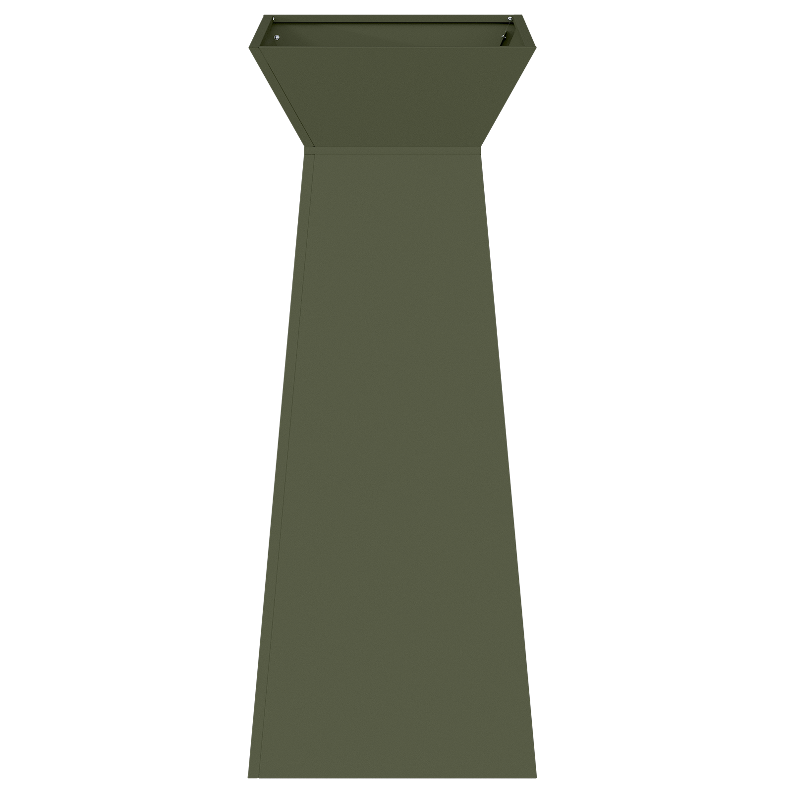 Suport pentru plante Verde oliv Metal 40 x 40 x 101 cm Ghivece GartenMobel Dekor