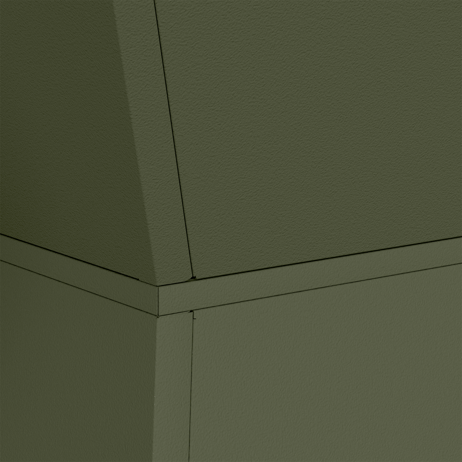 Suport pentru plante Verde oliv Metal 40 x 40 x 101 cm Ghivece GartenMobel Dekor