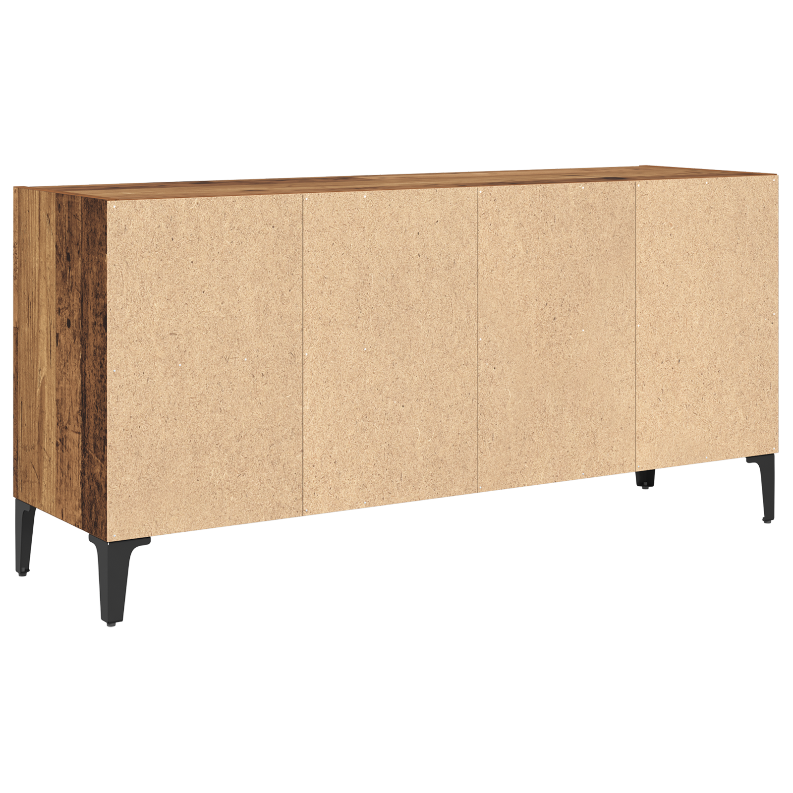 TV Stand Lemn Vechi Lemn Vechi Lemn prelucrat, Metal Mediu GartenMobel Dekor