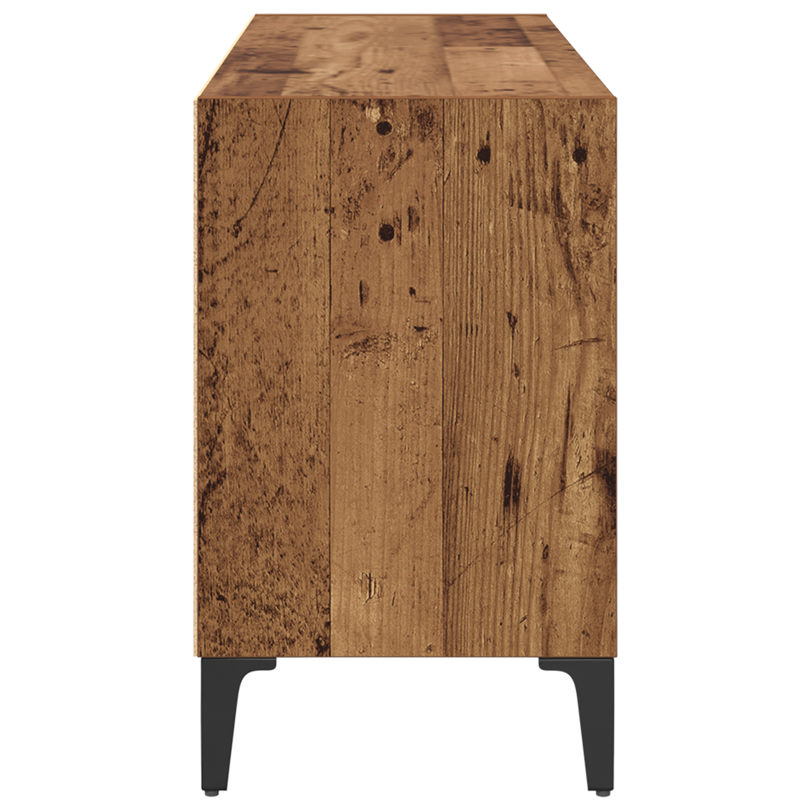 TV Stand Lemn Vechi Lemn Vechi Lemn prelucrat, Metal Mediu GartenMobel Dekor