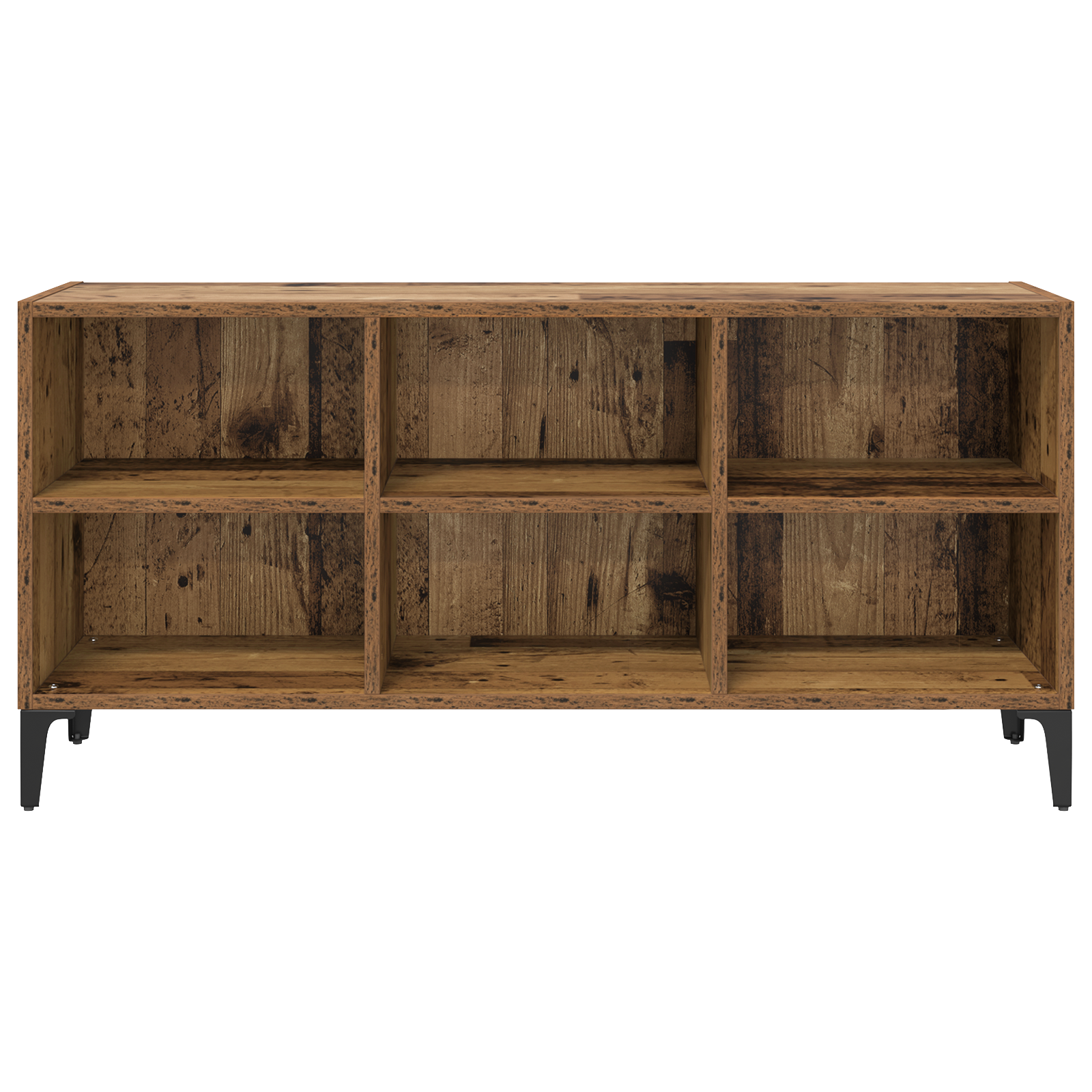 TV Stand Lemn Vechi Lemn Vechi Lemn prelucrat, Metal Mediu GartenMobel Dekor