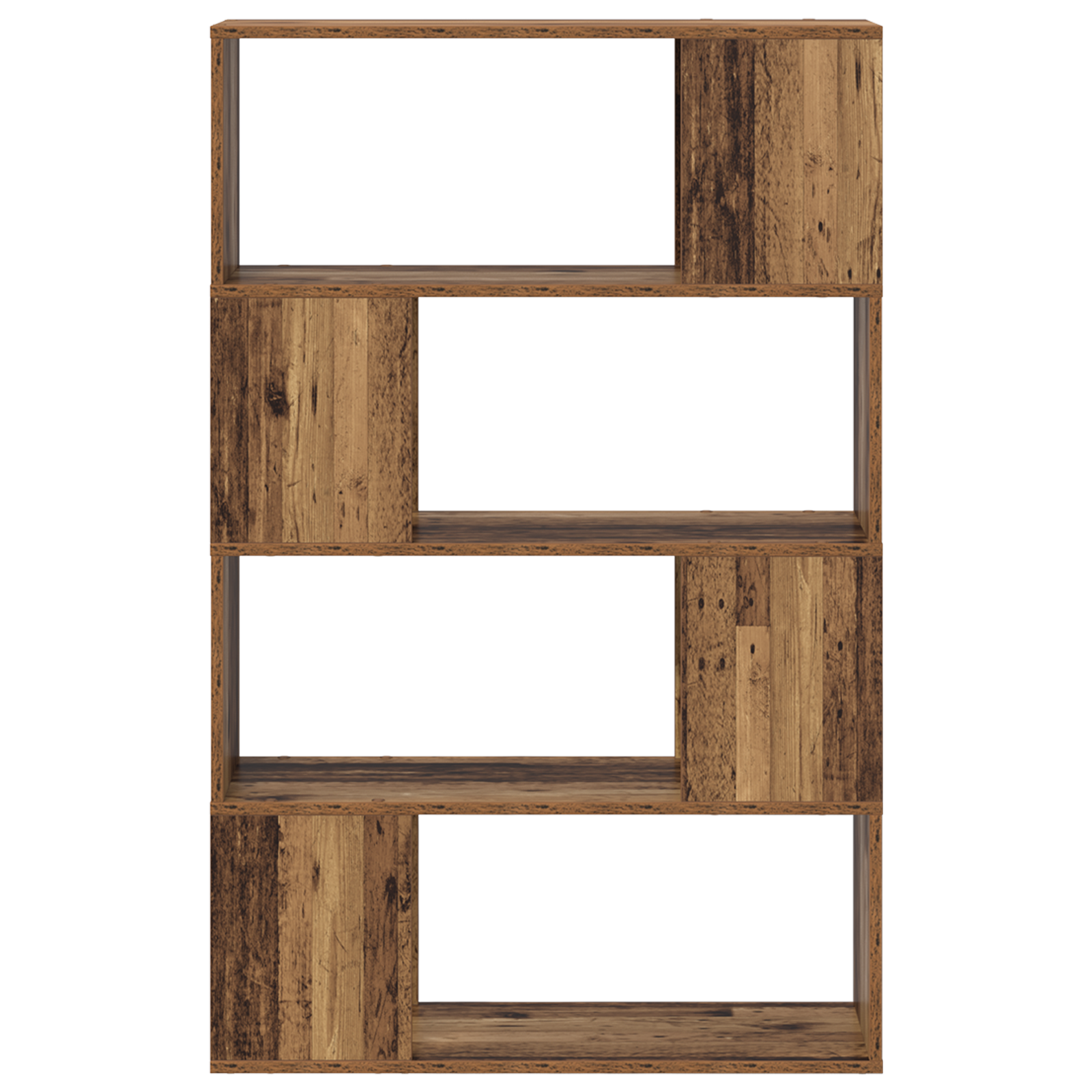 Bibliotecă Lemn vechi Lemn prelucrat 80 x 24 x 124 cm Rafturi GartenMobel Dekor