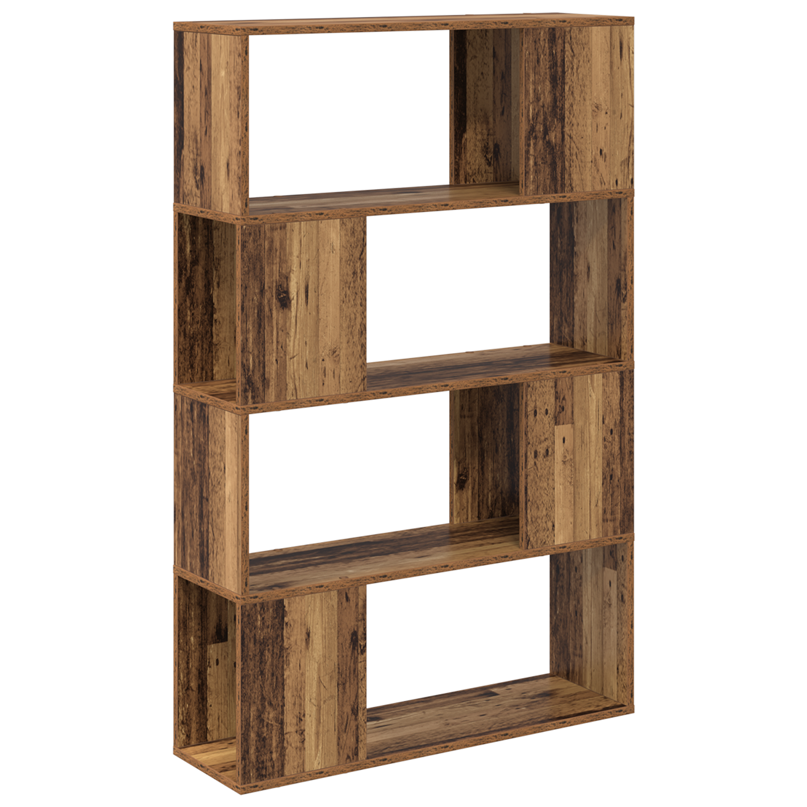 Bibliotecă Lemn vechi Lemn prelucrat 80 x 24 x 124 cm Rafturi GartenMobel Dekor