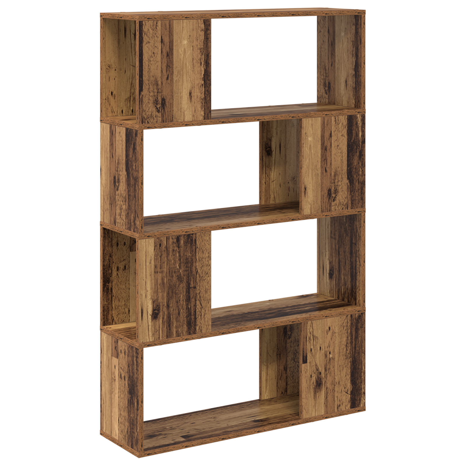 Bibliotecă Lemn vechi Lemn prelucrat 80 x 24 x 124 cm Rafturi GartenMobel Dekor