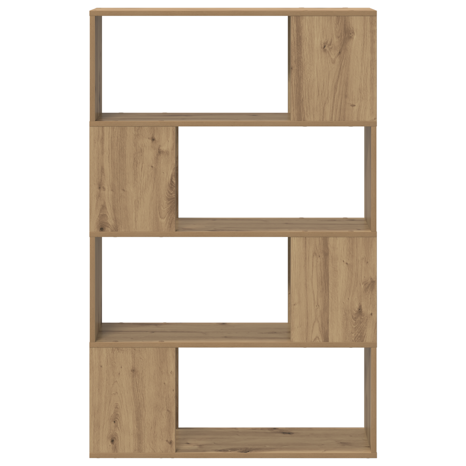Bibliotecă Stejar artizanal Lemn prelucrat 80 x 24 x 124 cm GartenMobel Dekor