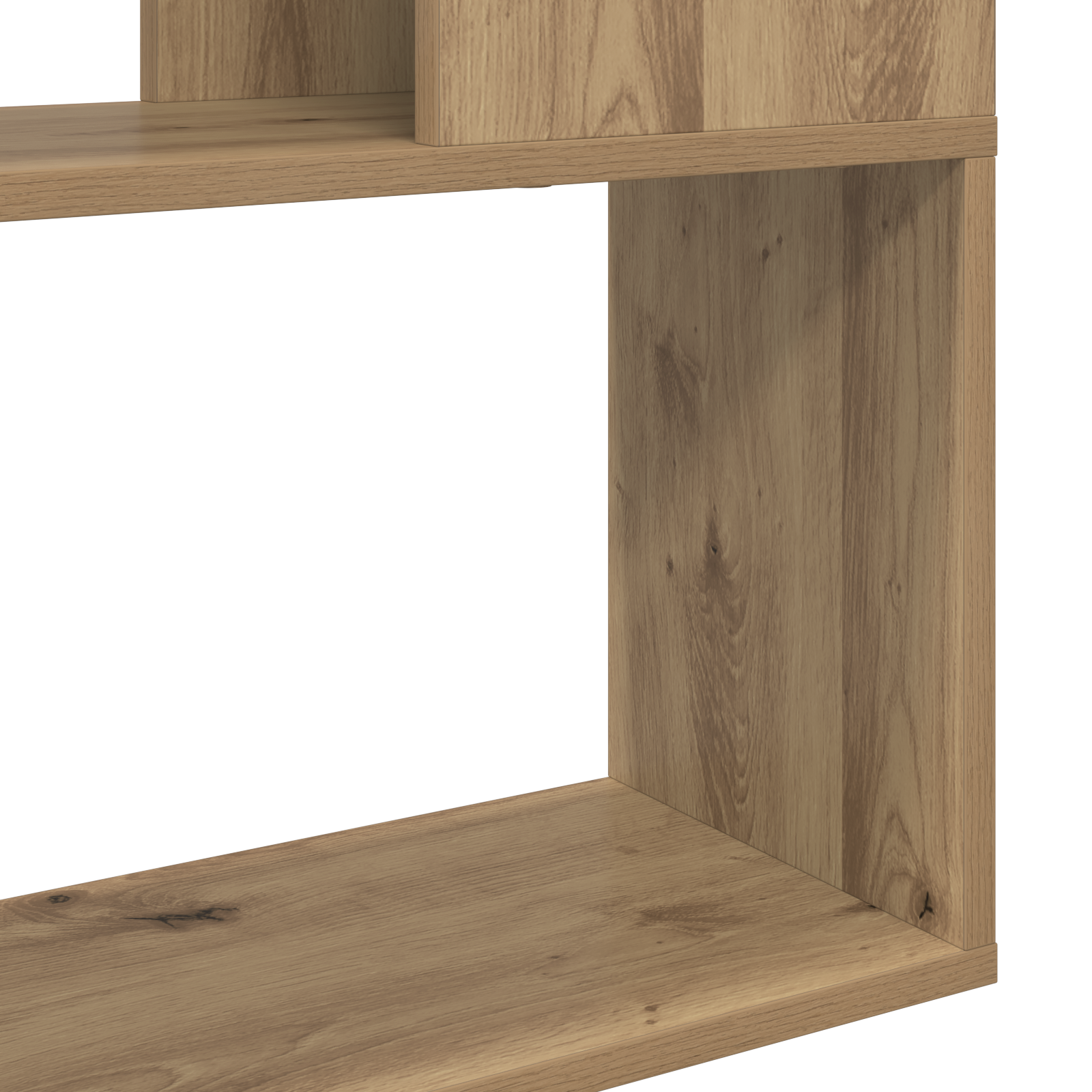 Bibliotecă Stejar artizanal Lemn prelucrat 80 x 24 x 124 cm GartenMobel Dekor