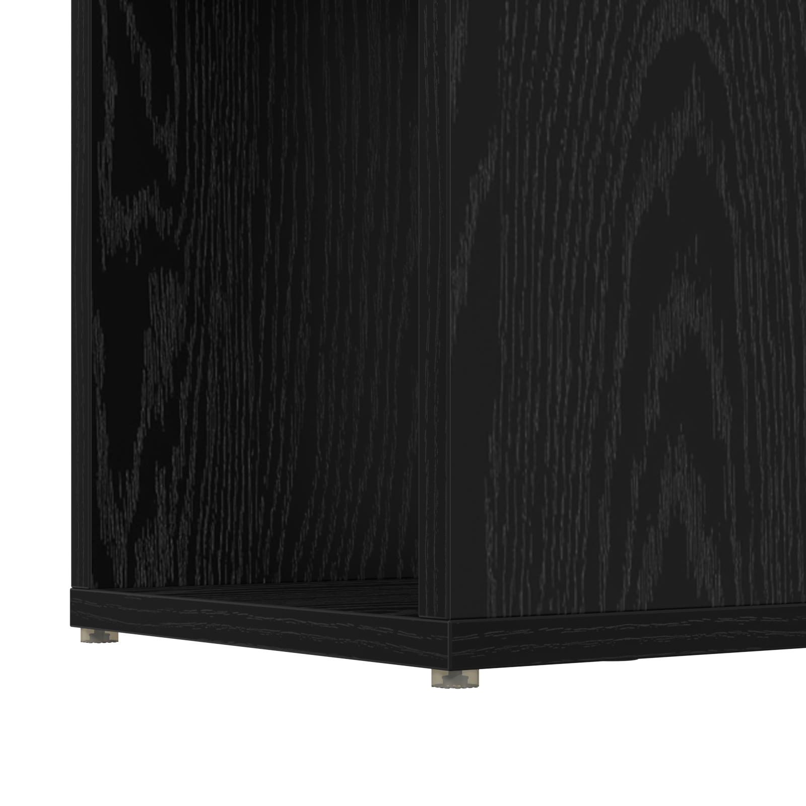 Centru de divertisment Stejar negru Lemn prelucrat 60 x 24 x 94 cm GartenMobel Dekor