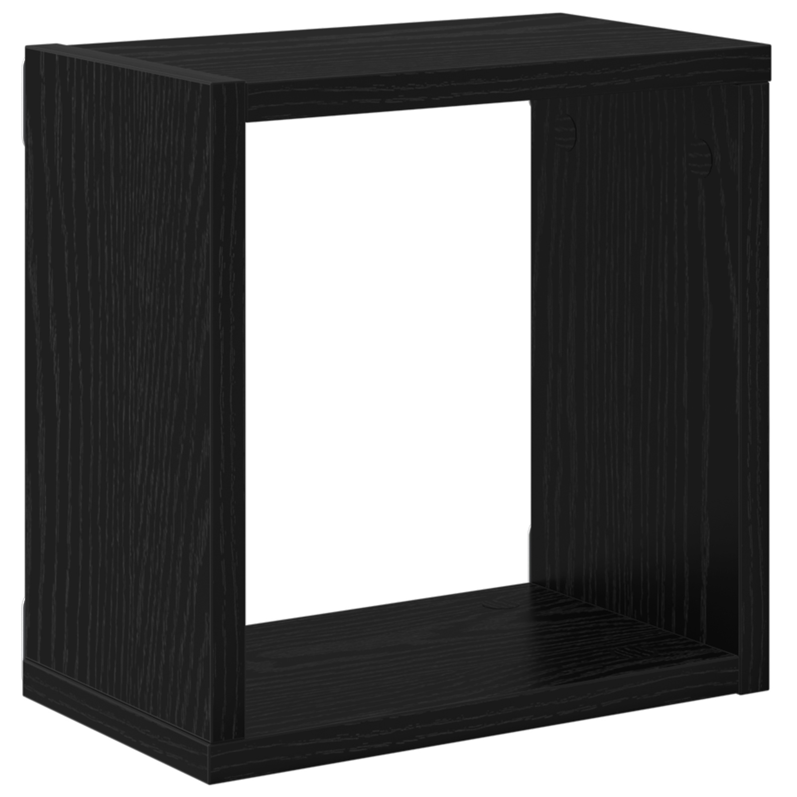 Rafturi Montate pe Perete Stejar Negru MDF 26 x 15 x 26 cm GartenMobel Dekor