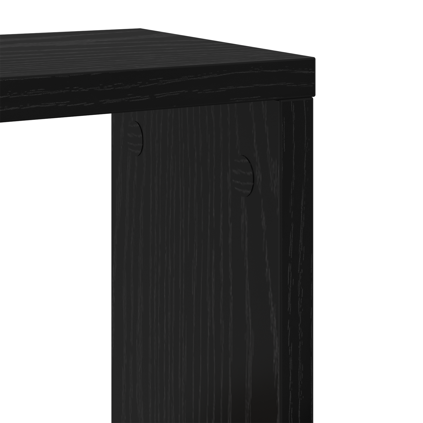 Rafturi Montate pe Perete Stejar Negru MDF 26 x 15 x 26 cm GartenMobel Dekor
