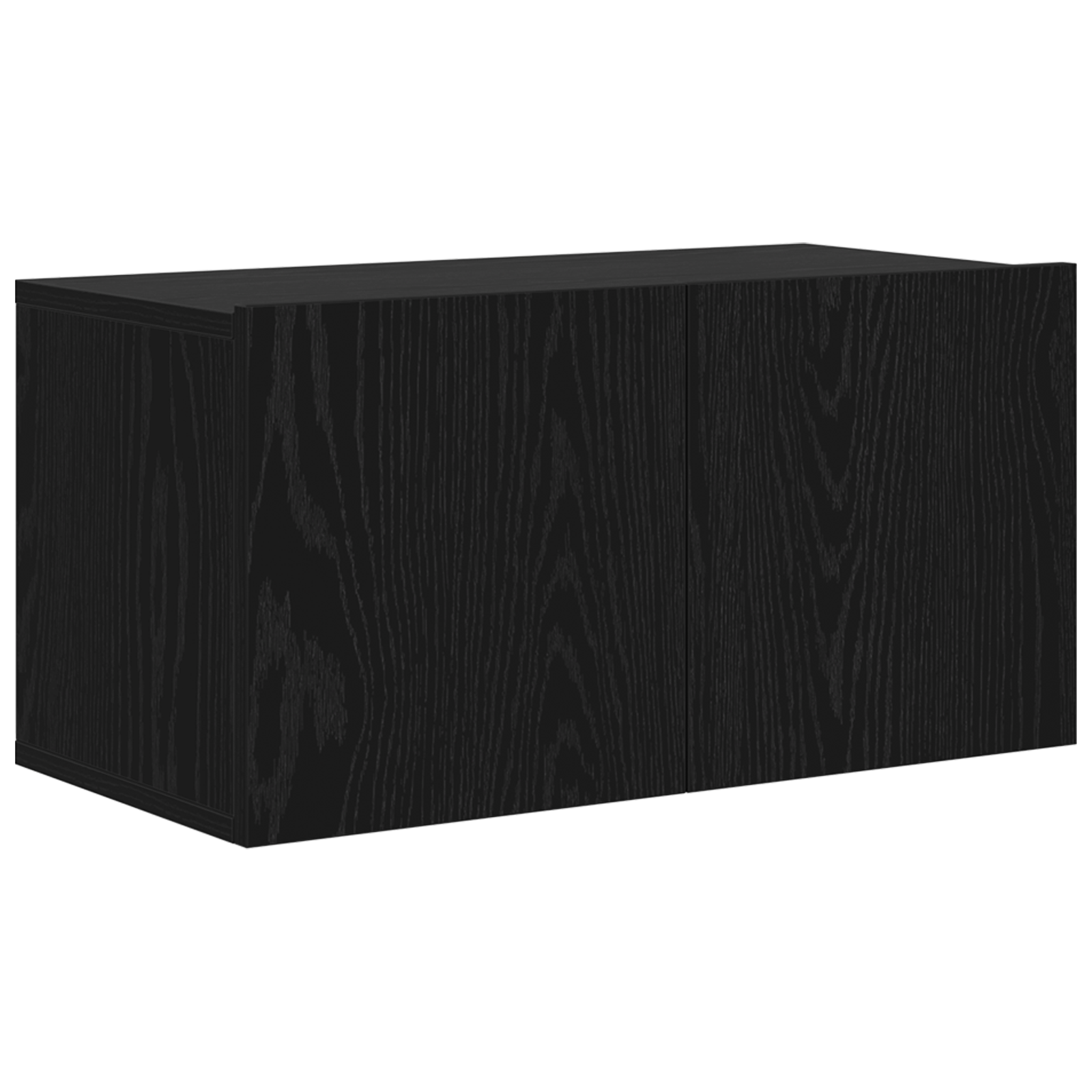Set Cabinet TV Stejar Negru Lemn prelucrat Mediu Cabinet TV GartenMobel Dekor