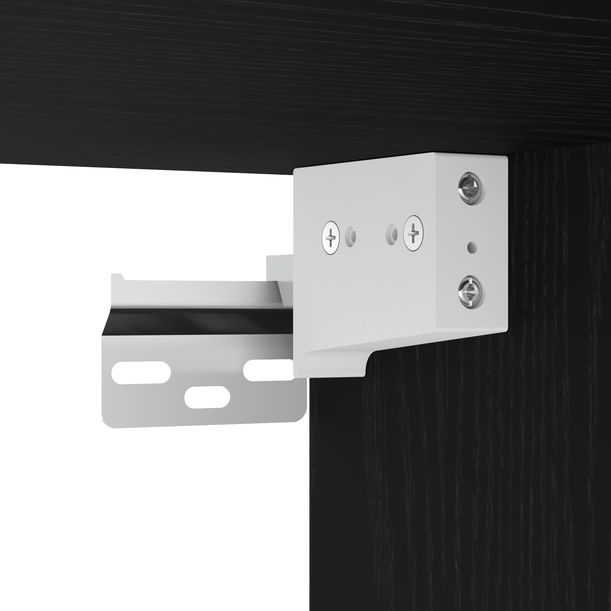 Set Mobilier TV Stejar Negru Lemn prelucrat Medie Mobilier TV GartenMobel Dekor