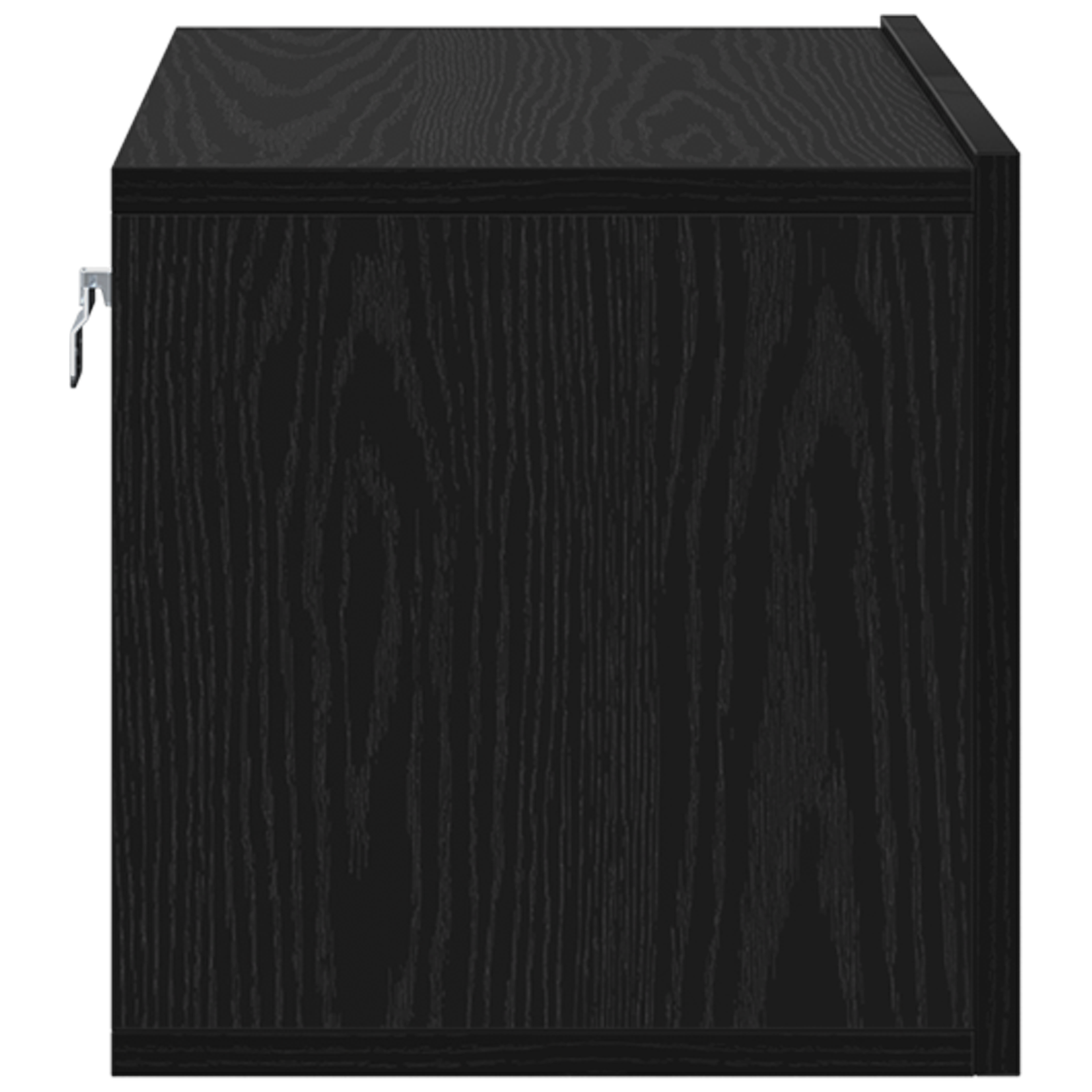 Set Mobilier TV Stejar Negru Lemn prelucrat Medie Mobilier TV GartenMobel Dekor