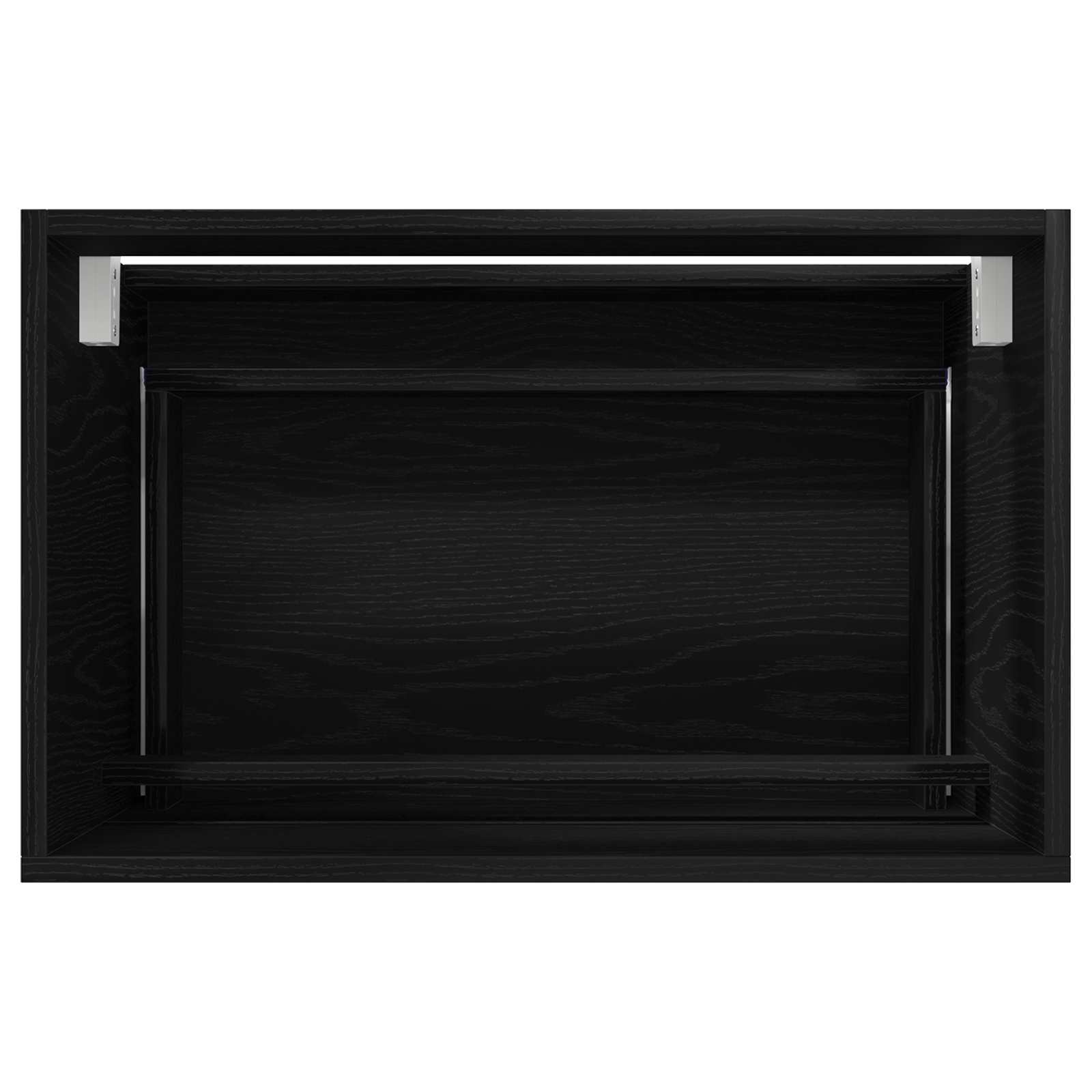 Set de mobilier pentru baie 2 piese Stejar negru Lemn prelucrat GartenMobel Dekor