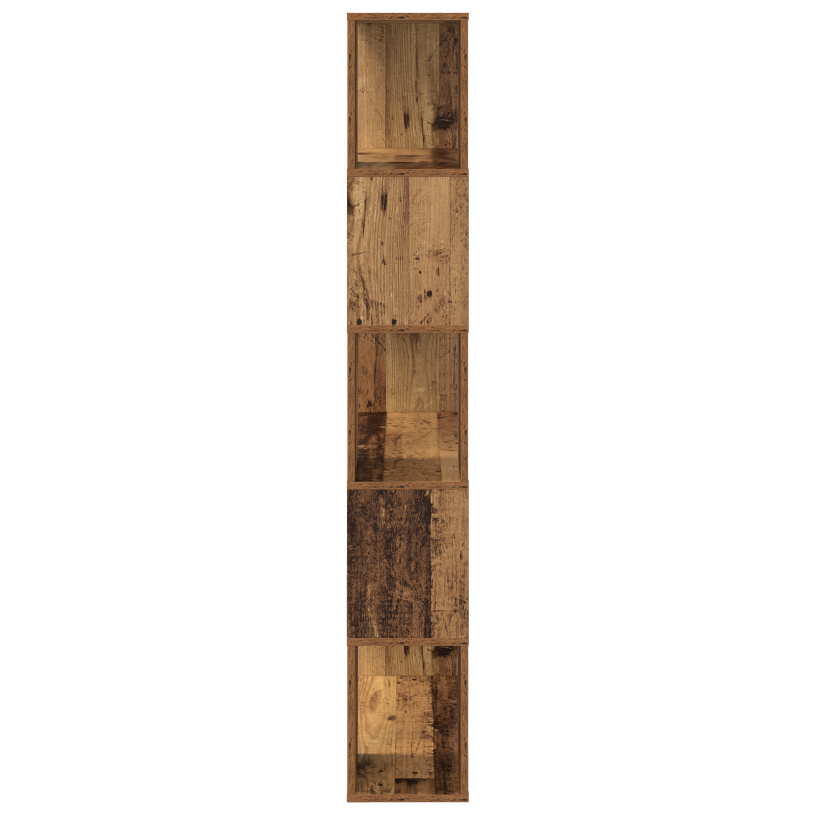 Unitate de Stocare Lemn Vechi Lemn Masiv 80 x 24 x 155 cm GartenMobel Dekor