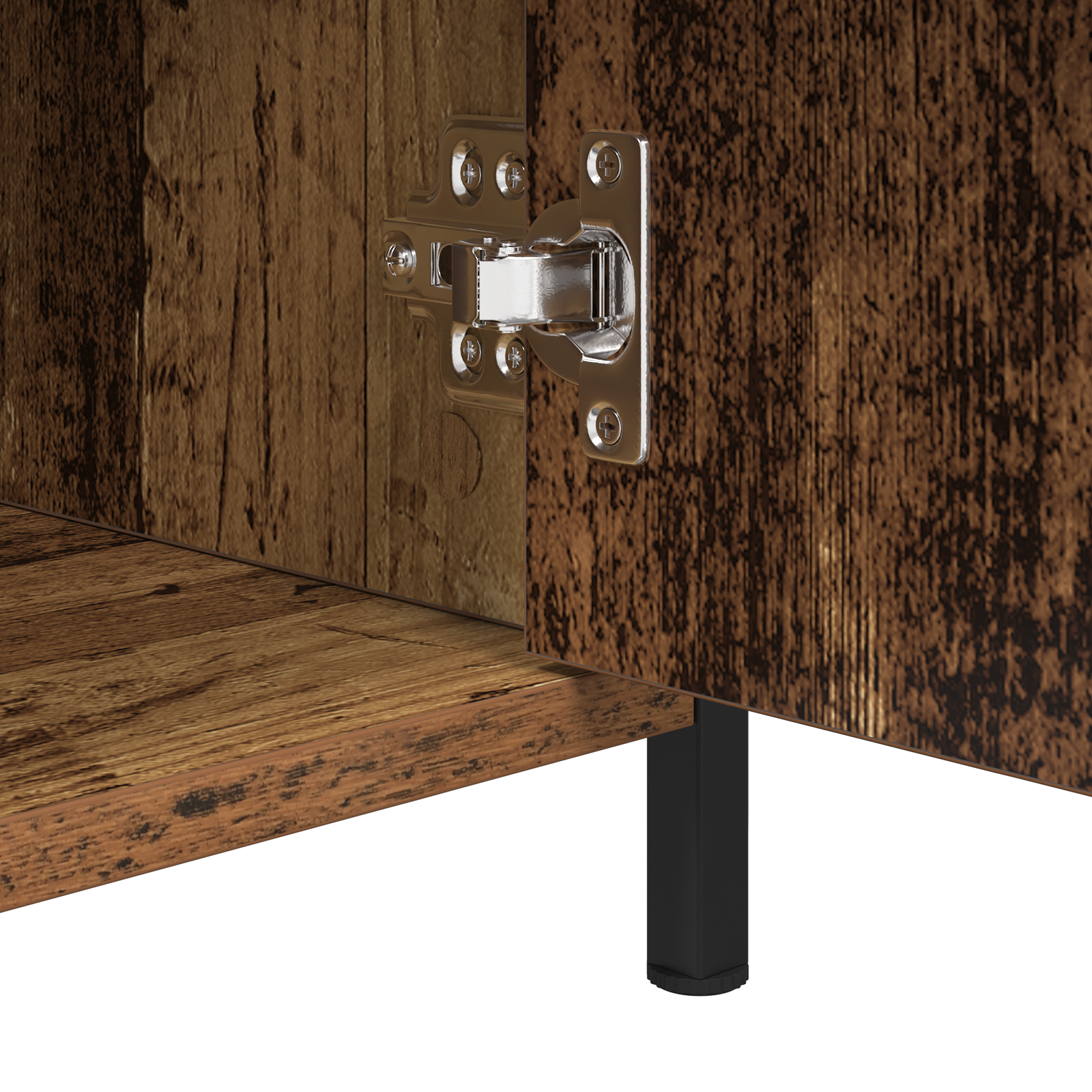 dulapuri pentru noptieră 2 piese Lemn vechi 40x42x60 cm MDF GartenMobel Dekor