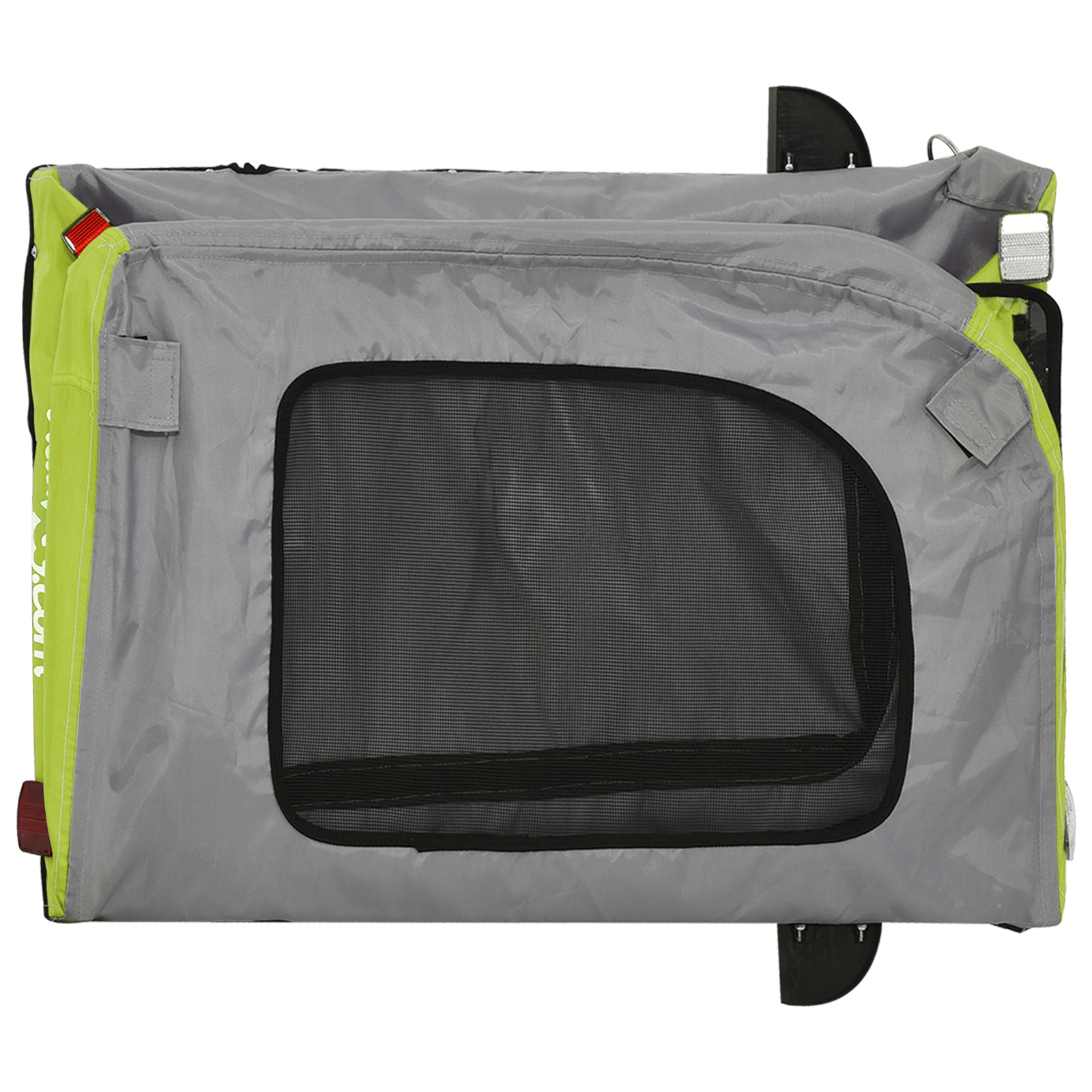 Cărucior verde pentru câini Poliester, Oțel 124 x 53 x 53 cm GartenMobel Dekor