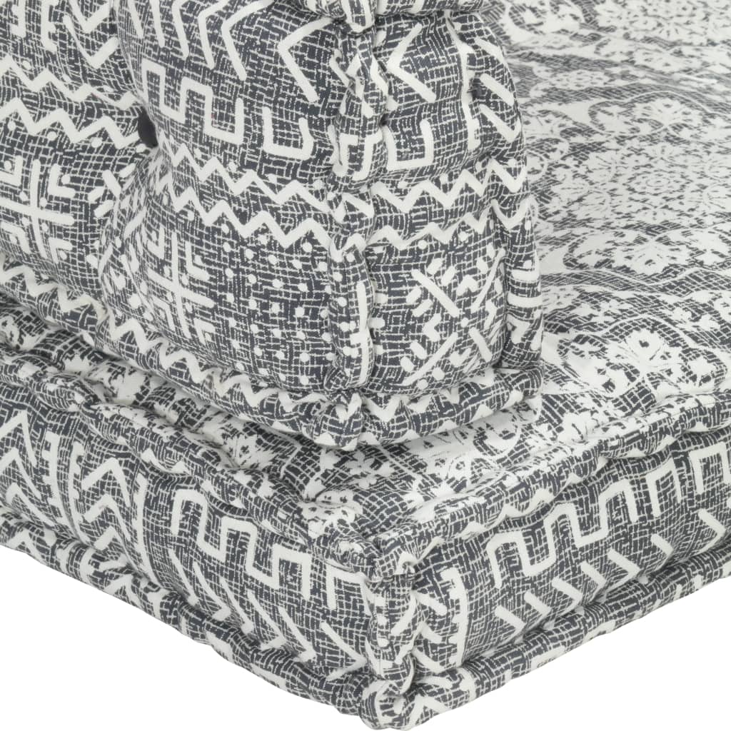 Pernă pentru canapea din paleți, gri deschis, textil, petice GartenMobel Dekor