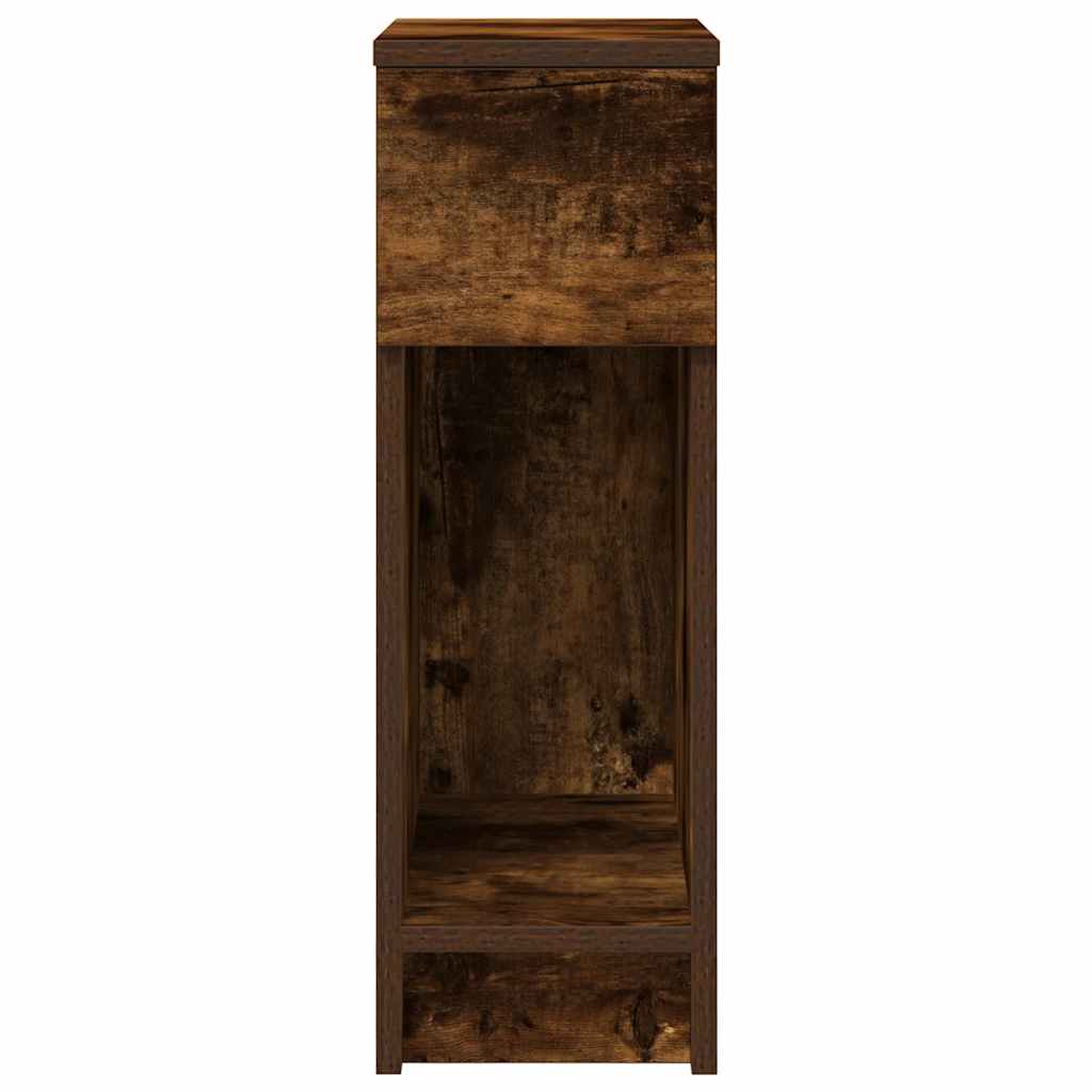 Noptiera cu sertar stejar afumat 20x36x60 cm GartenMobel Dekor