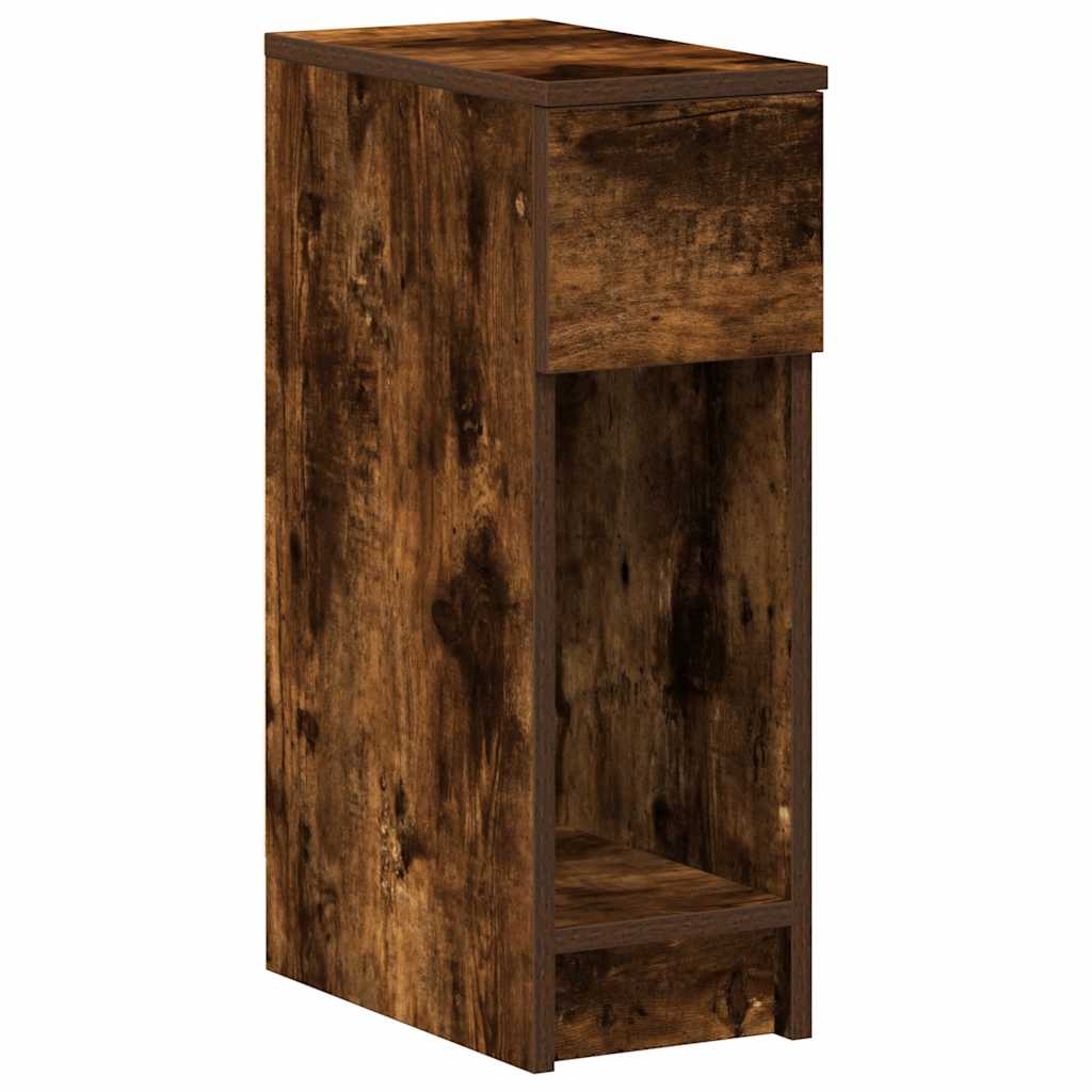 Noptiera cu sertar stejar afumat 20x36x60 cm GartenMobel Dekor