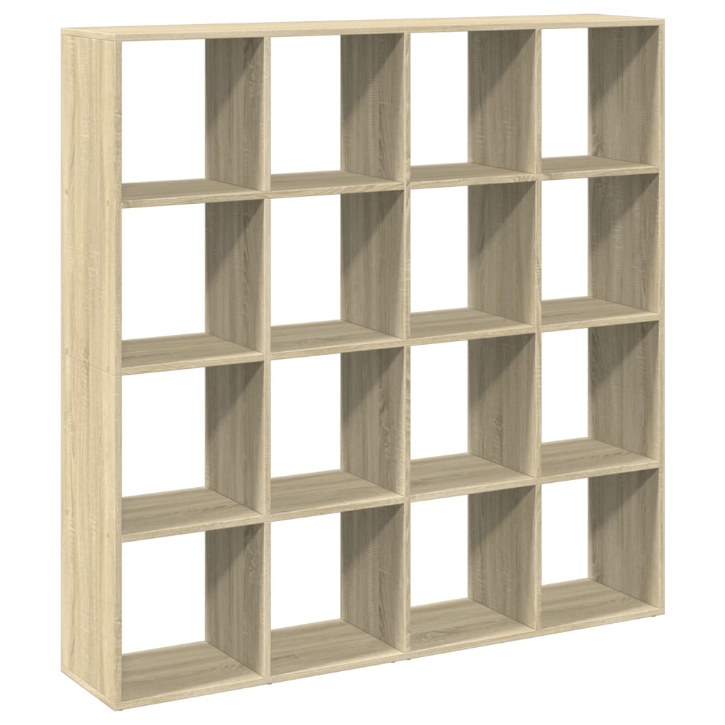 Bibliotecă, stejar Sonoma, 137,5x29x137,5 cm, lemn prelucrat GartenMobel Dekor
