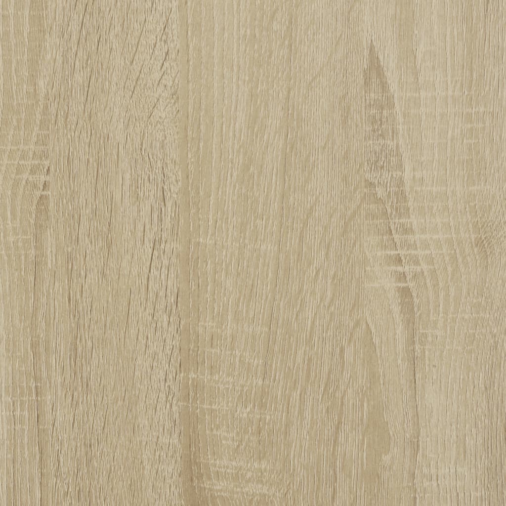 Bibliotecă, stejar Sonoma, 137,5x29x137,5 cm, lemn prelucrat GartenMobel Dekor