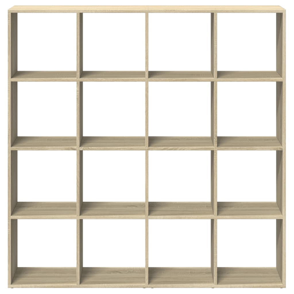 Bibliotecă, stejar Sonoma, 137,5x29x137,5 cm, lemn prelucrat GartenMobel Dekor
