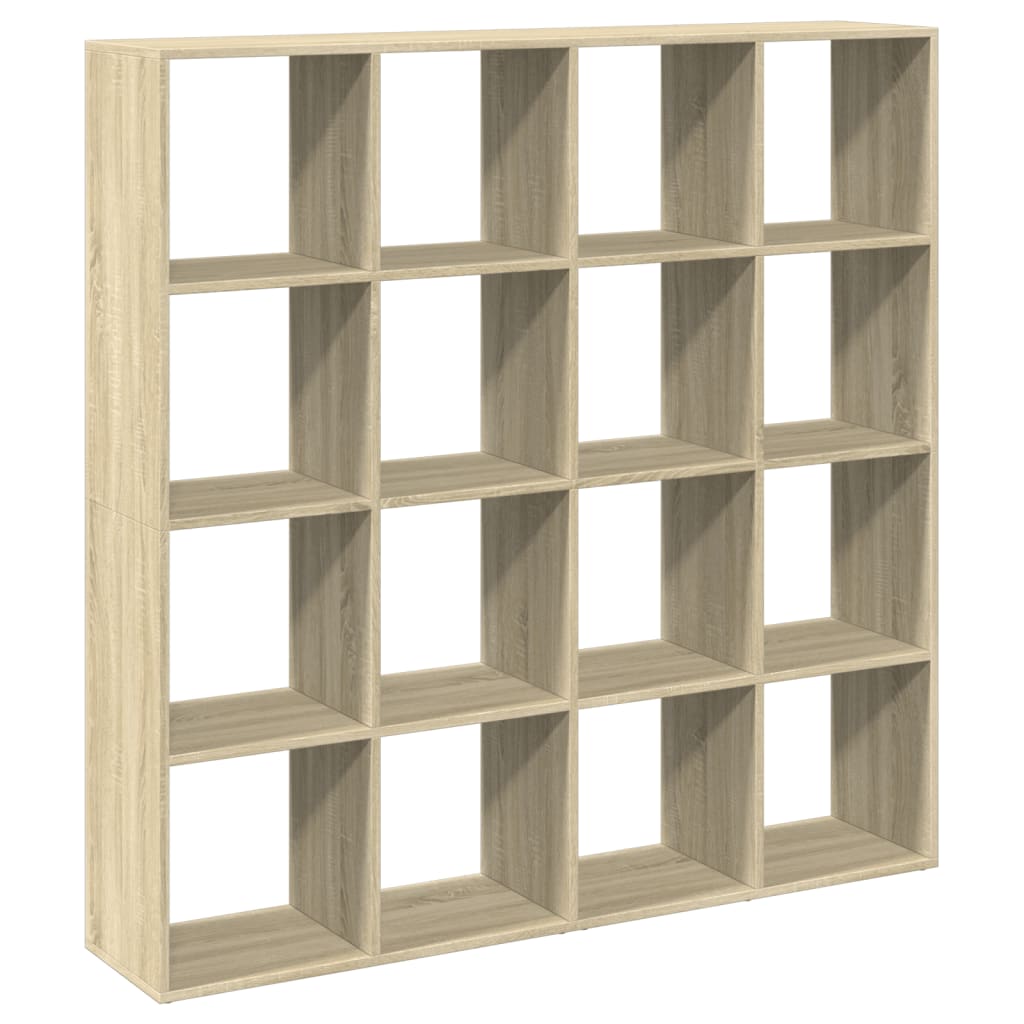 Bibliotecă, stejar Sonoma, 137,5x29x137,5 cm, lemn prelucrat GartenMobel Dekor