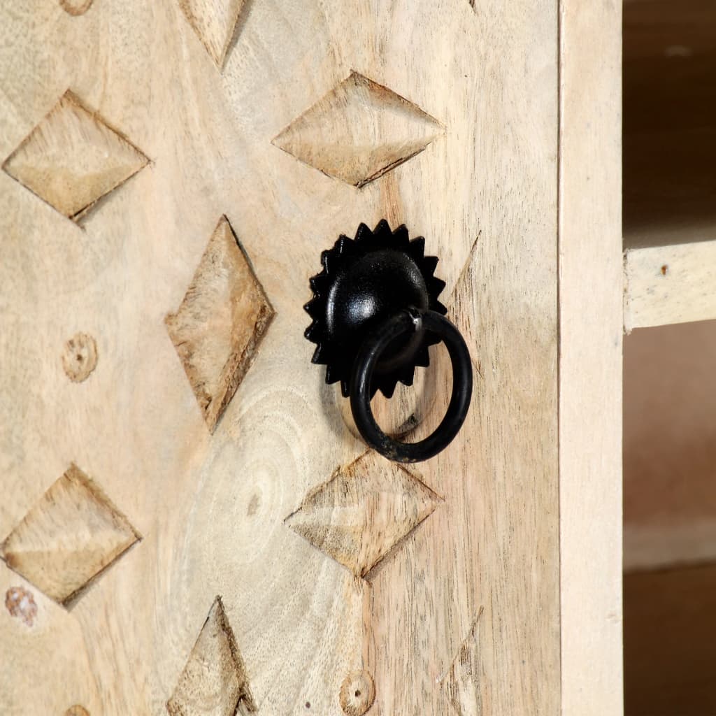 Comodă TV, 110 x 30 x 44 cm, lemn masiv de mango GartenMobel Dekor