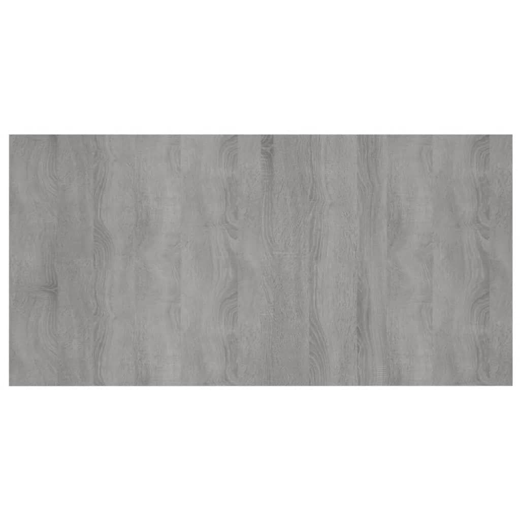 Tăblie de pat cu dulapuri, gri sonoma, lemn prelucrat GartenMobel Dekor