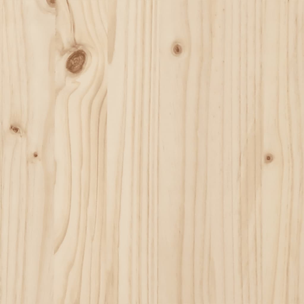 Cadru pat supraetajat cu birou, 100x200 cm, lemn masiv de pin GartenMobel Dekor