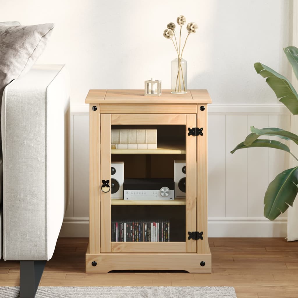 Dulap Hifi „Corona”, 60x50x82 cm, lemn masiv de pin GartenMobel Dekor