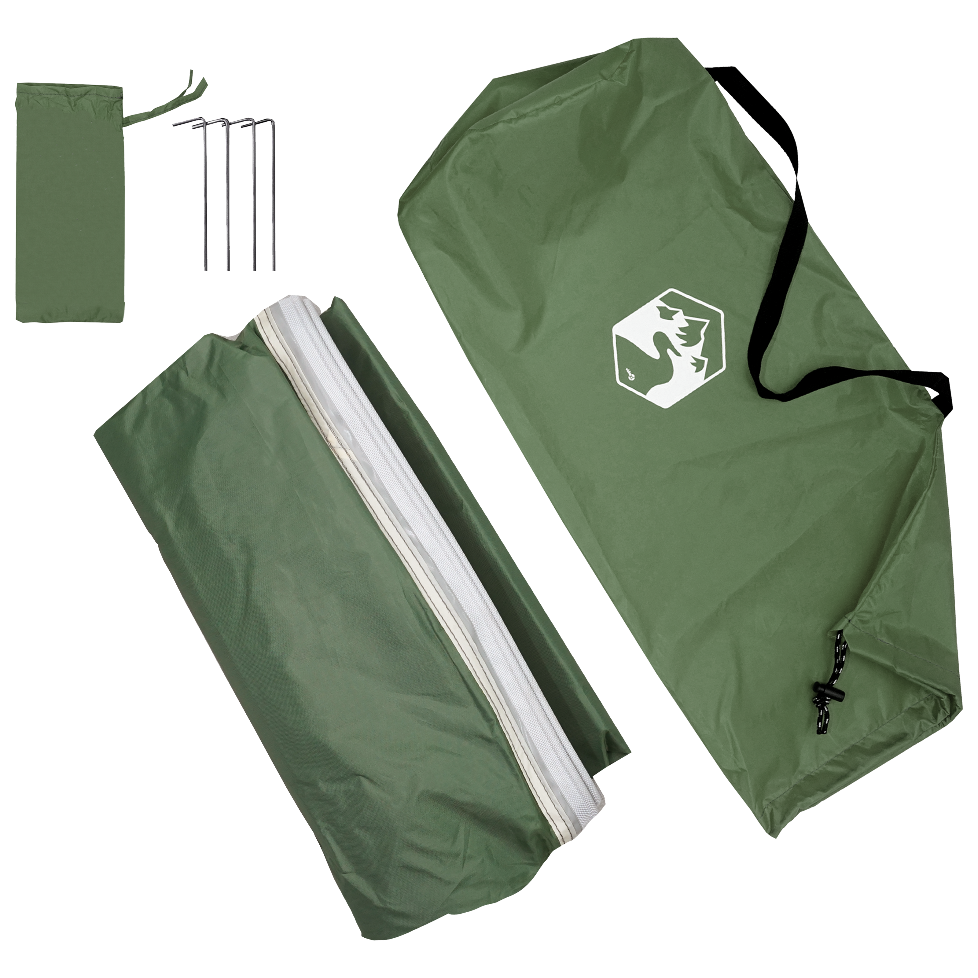 Markiză pentru caravană Verde 460x240 cm - E impermeabilă și gata pentru a fi folosită afară. GartenMobel Dekor